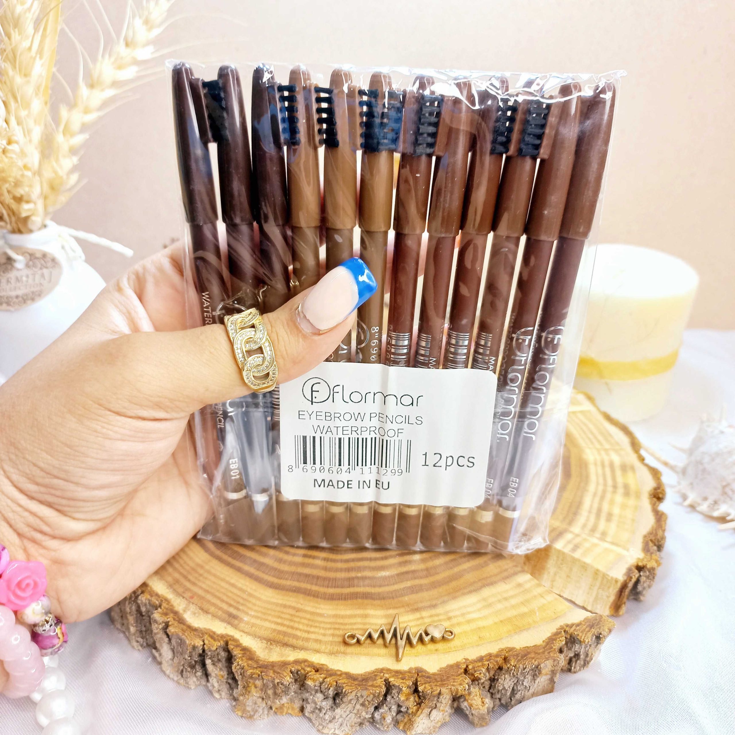 مداد ابرو ارجینال فرچه دار فلورما Florma original