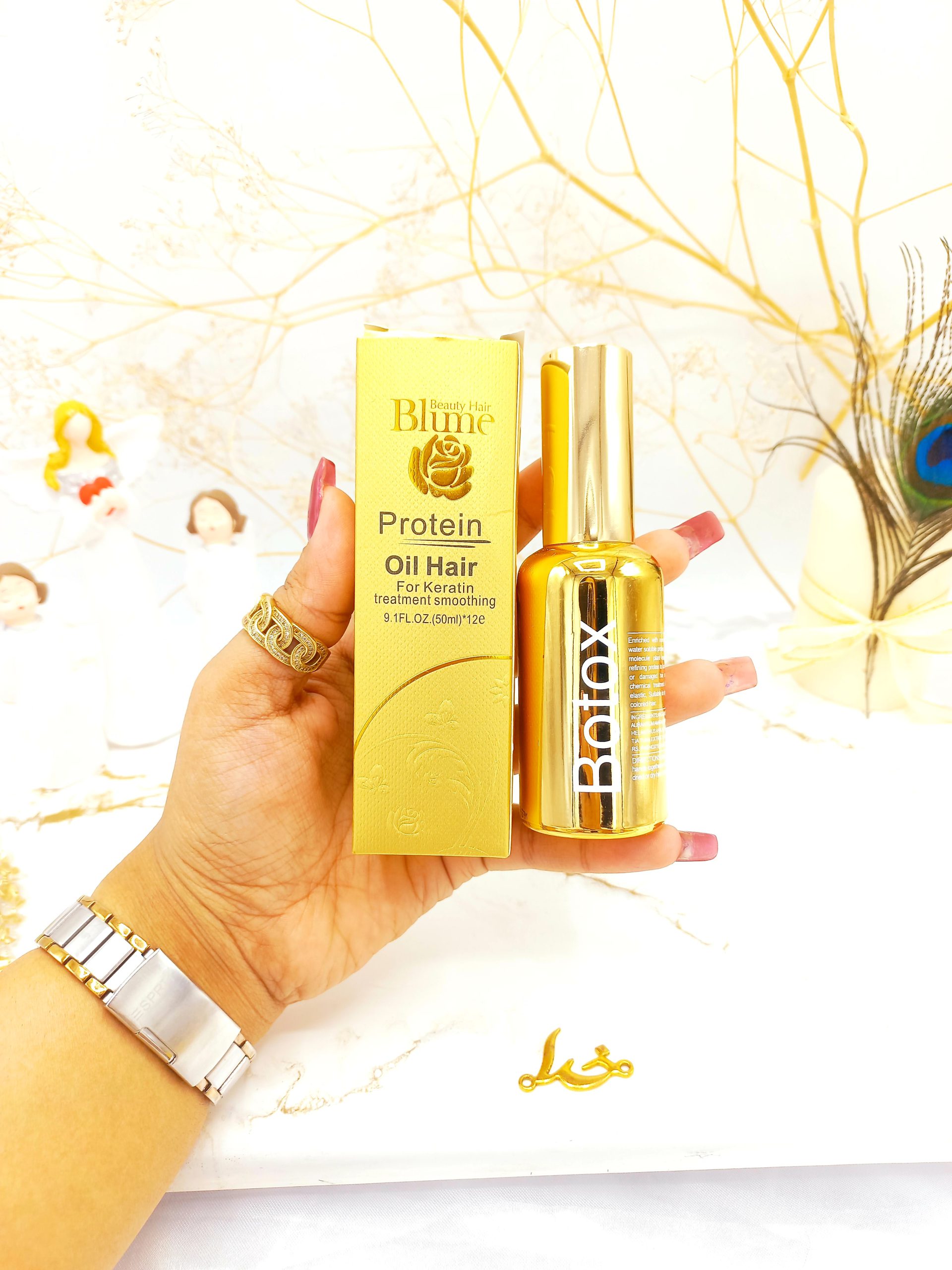 روغن کراتین پروتئین مو بیوتی هیر beauty hair کد 9508