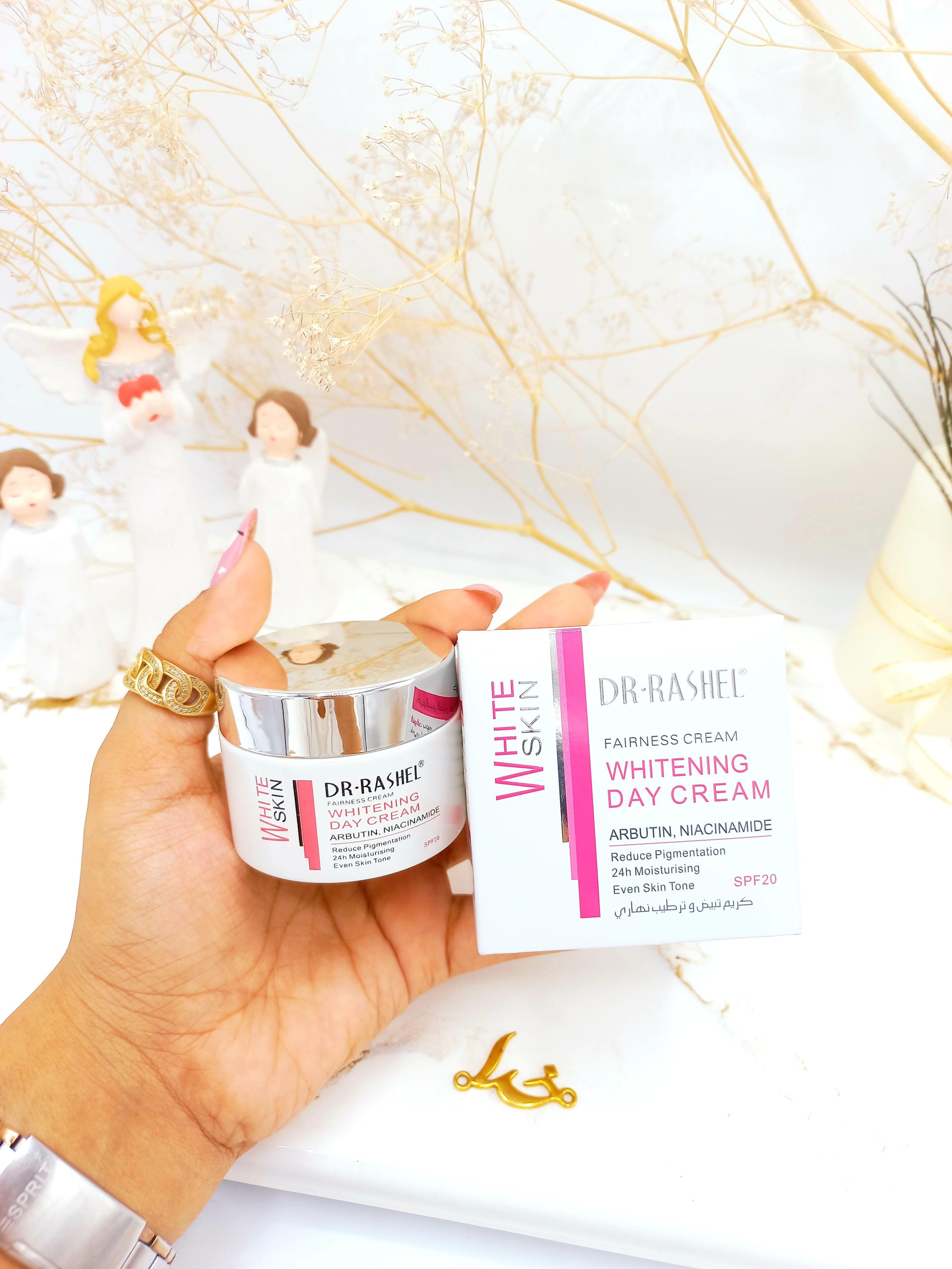 کرم روشن کننده و ضد لک قوی روز دکتر راشل DR RASHEL کد DRL1436