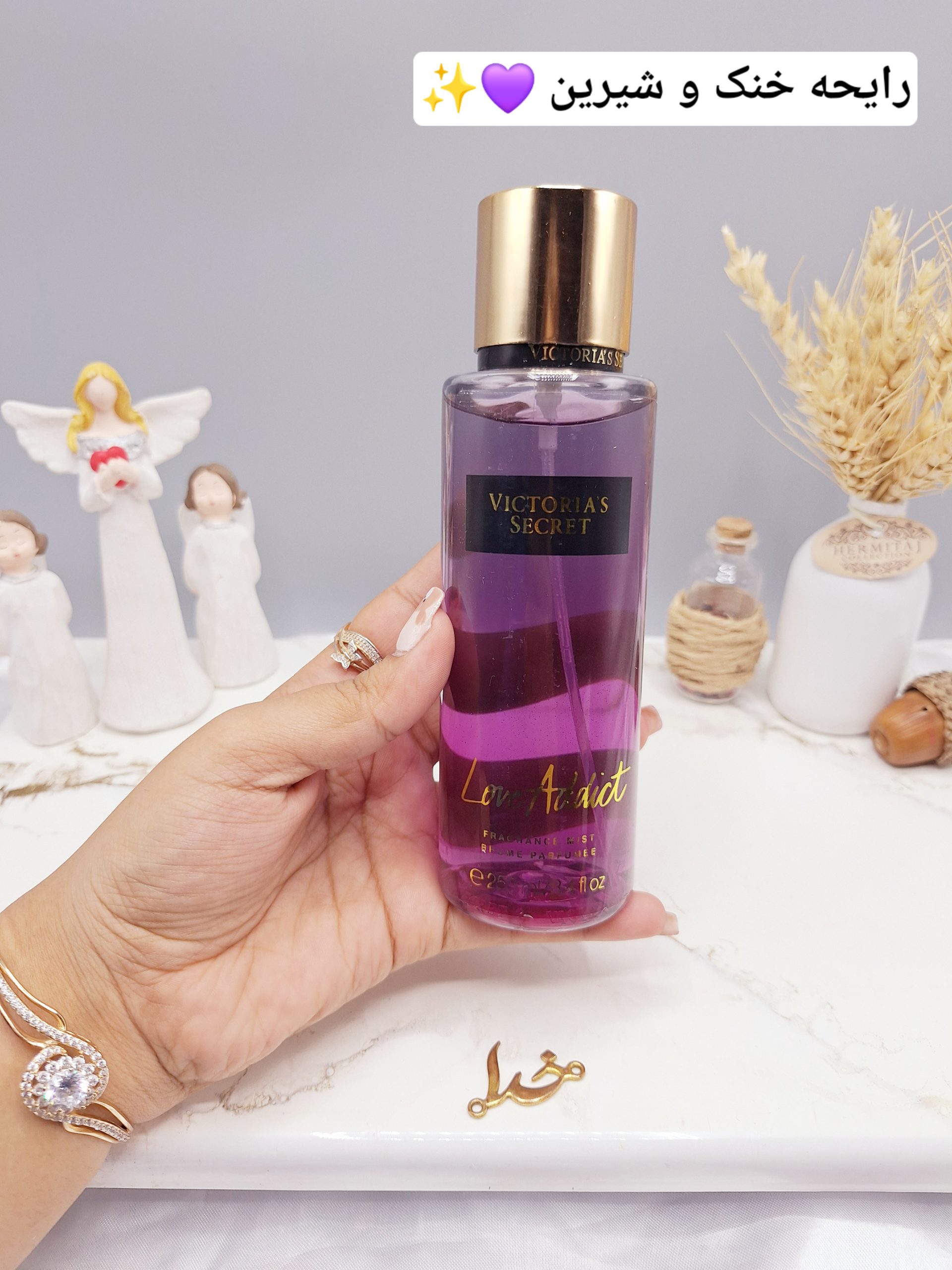 بادی اسپلش 250 ml ویکتوریا سکرت مدل Love Addicts اورجینال