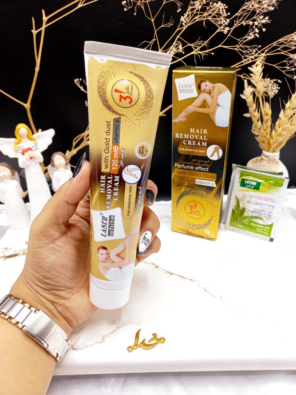 کرم موبر اورجینال دائمی عصاره طلا کد 0127