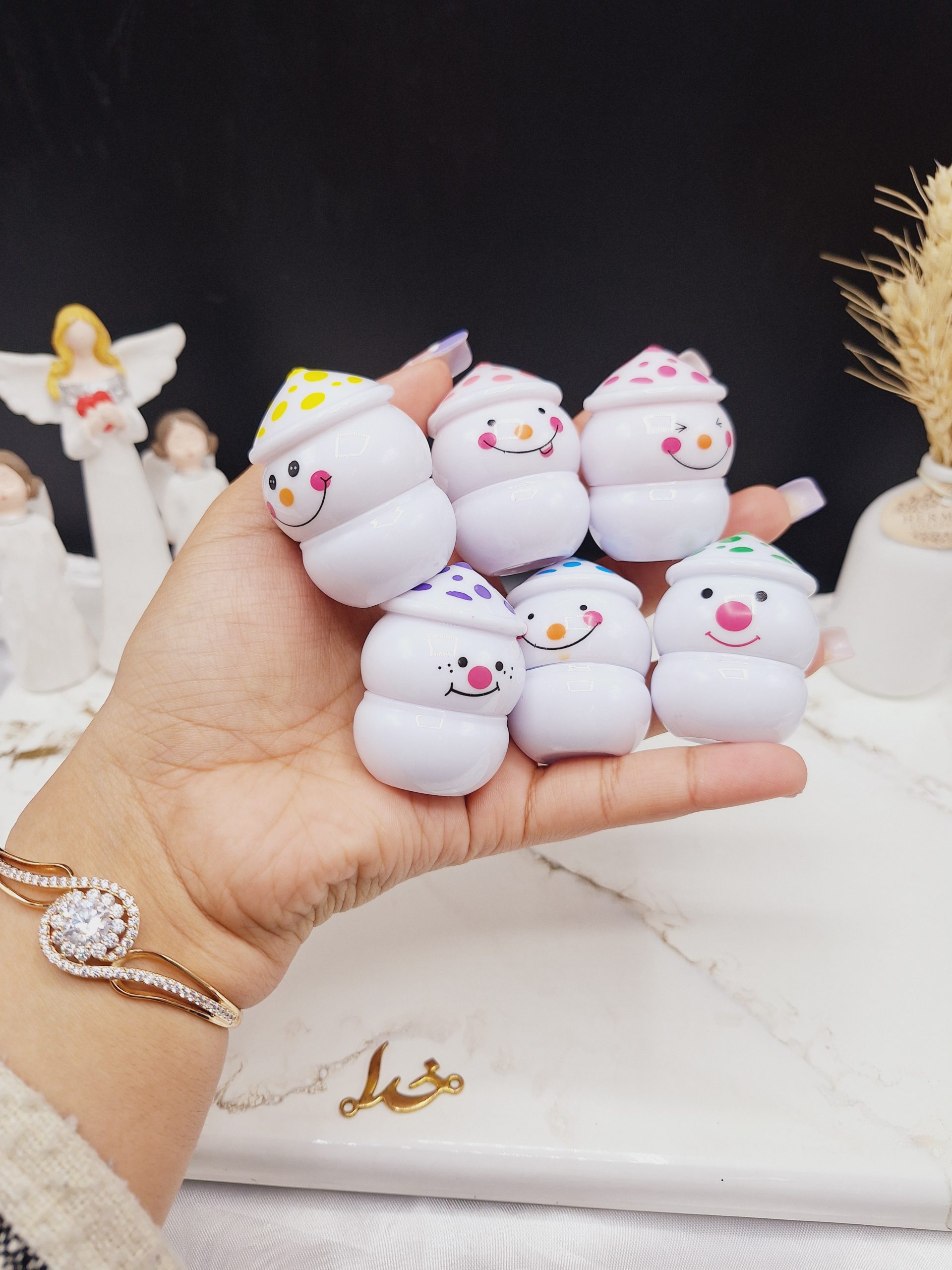 بالم لب طرح آدم برفی مجیک MAGIC  کد LS107