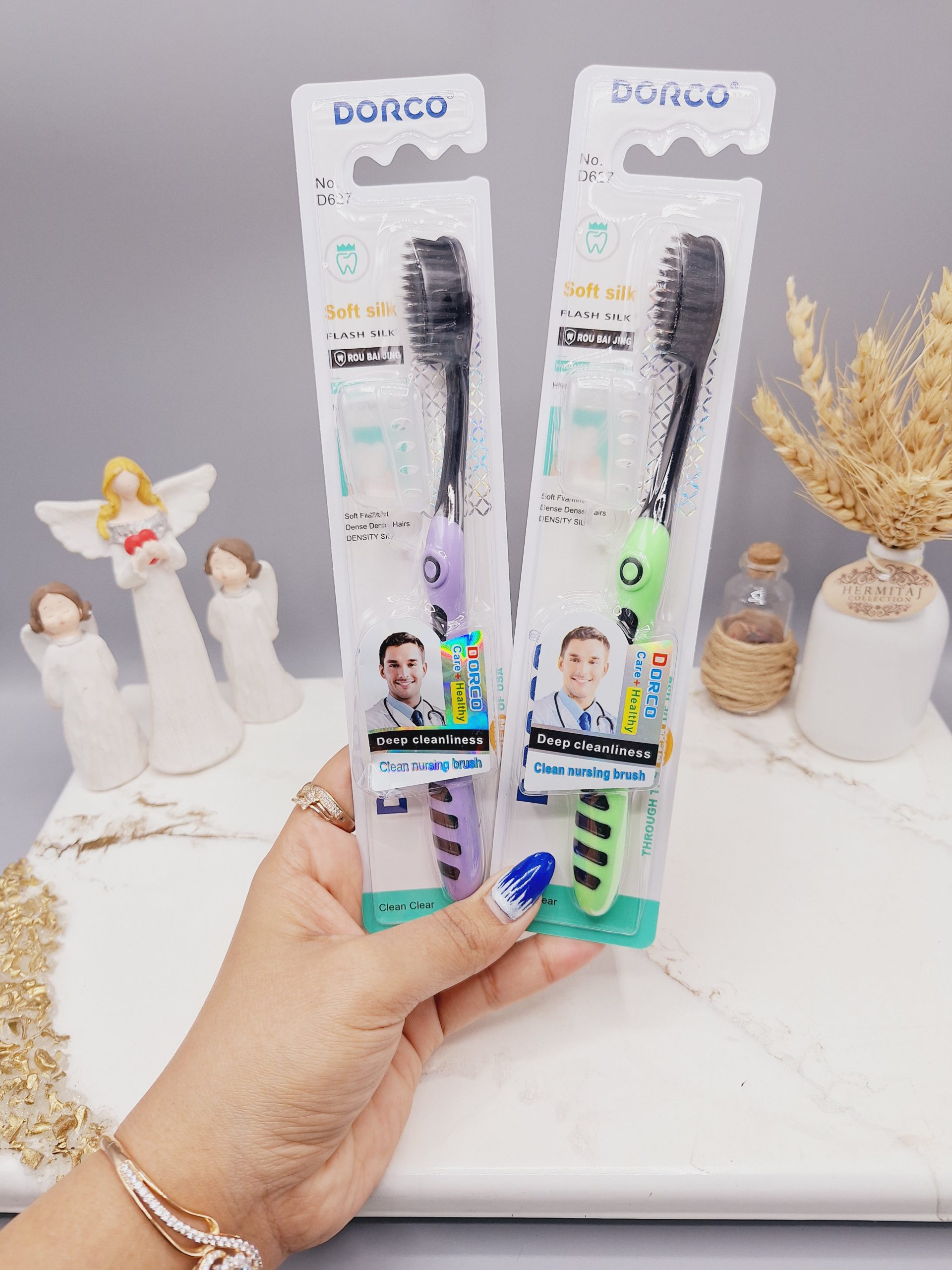 مسواک اورجینال DORDO مدل سافت سیلک کد 627