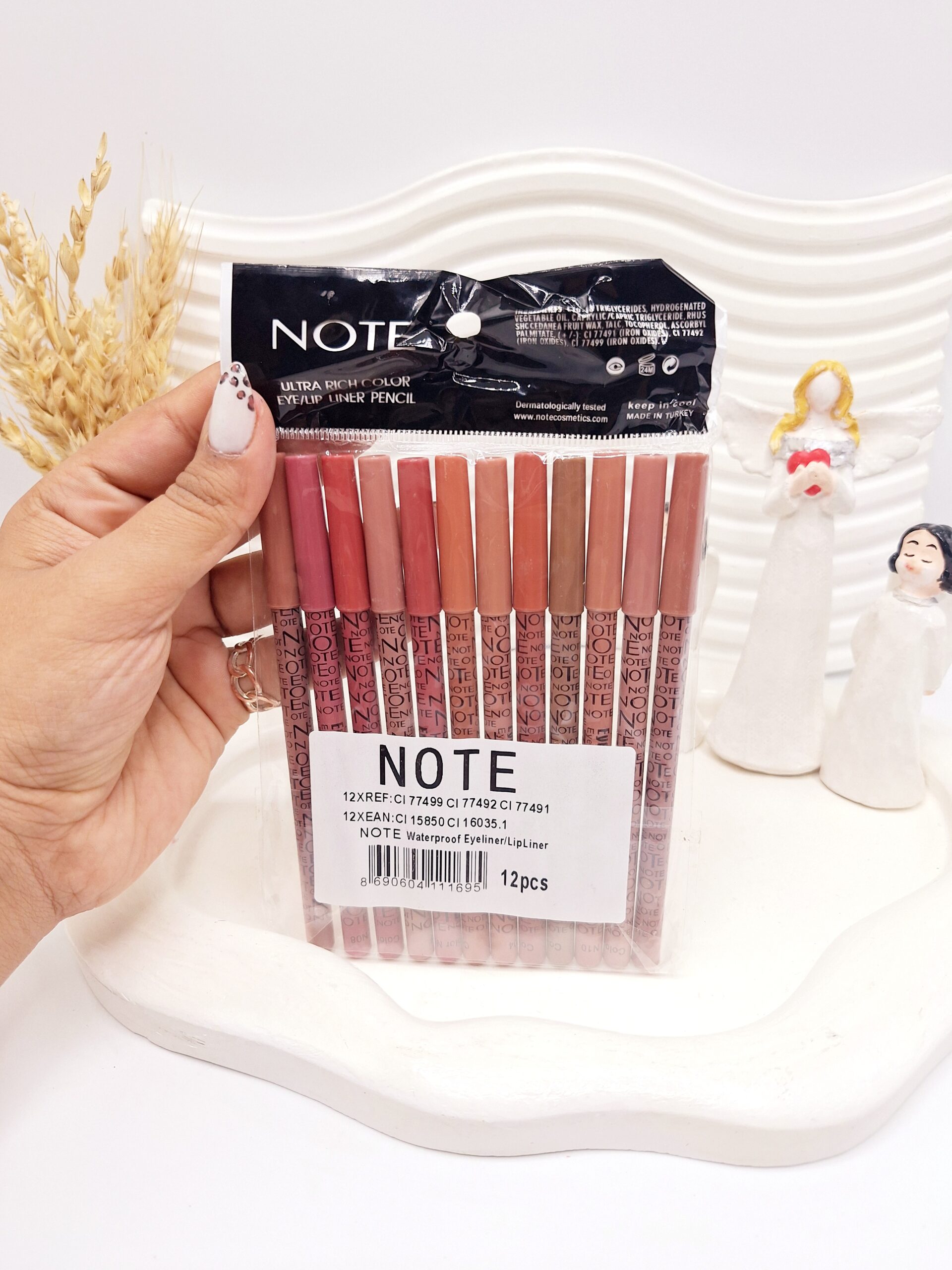 خط لب مدادی با کیفیت نوت NOTE کد 1695