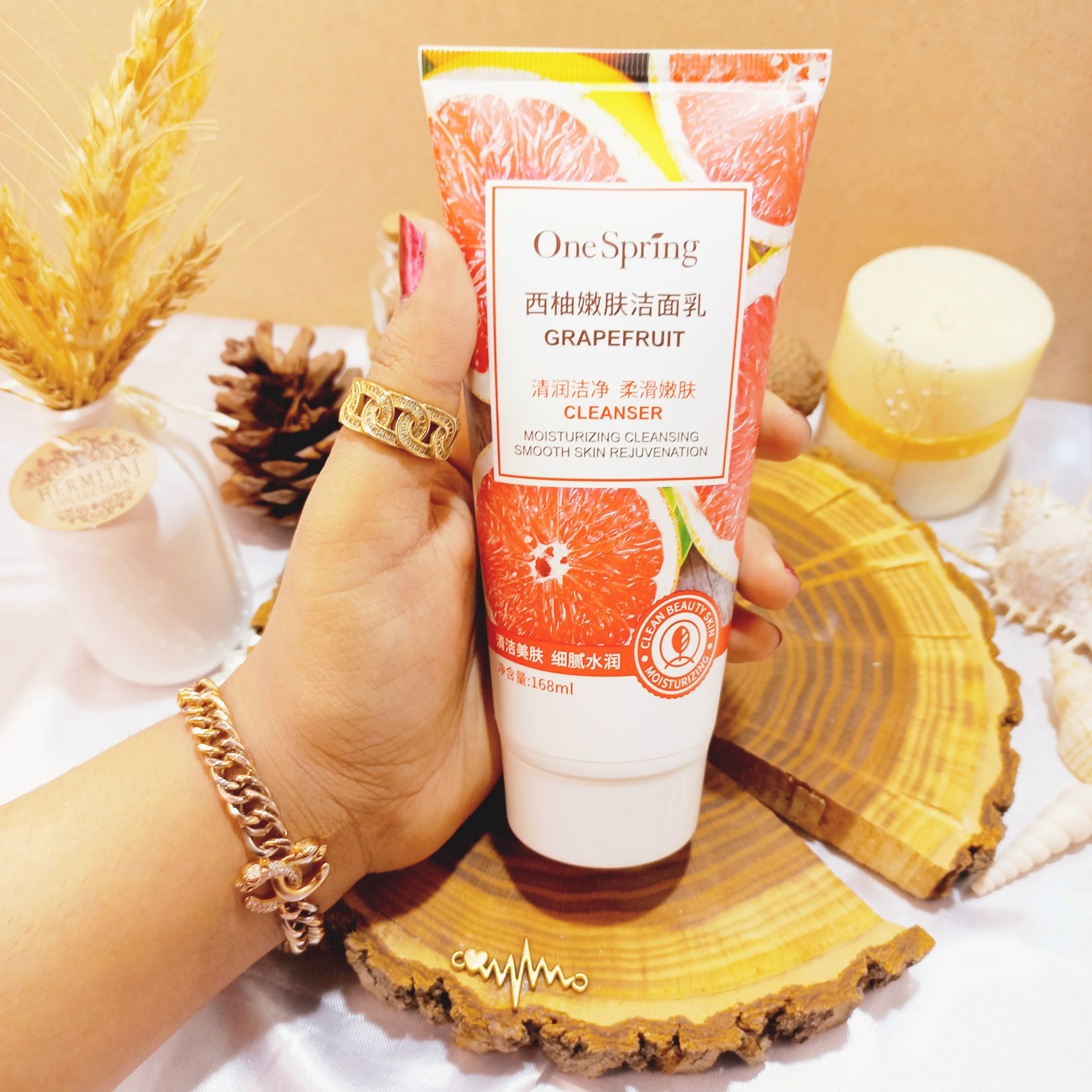 فوم صورت گریپ فروت وان اسپرینگ کد YZC76552