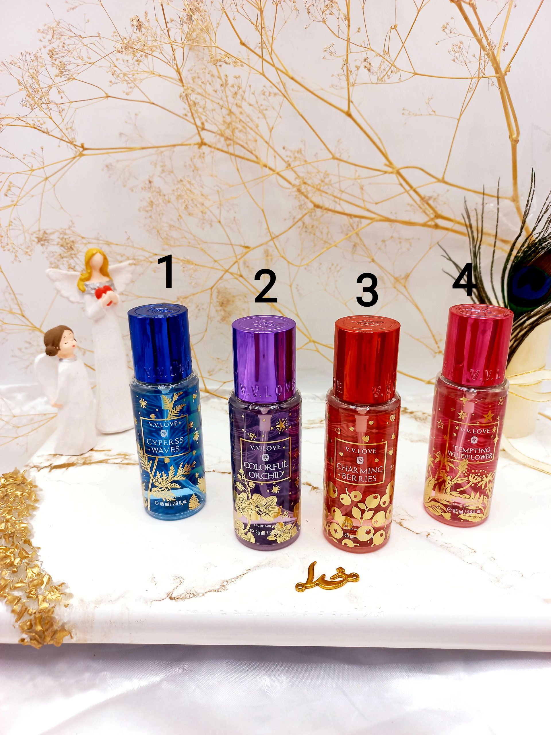 بادی اسپلش پرطرفدار وی وی لاو V V LOVE رایحه گرم و اسپرت کد VL905827B