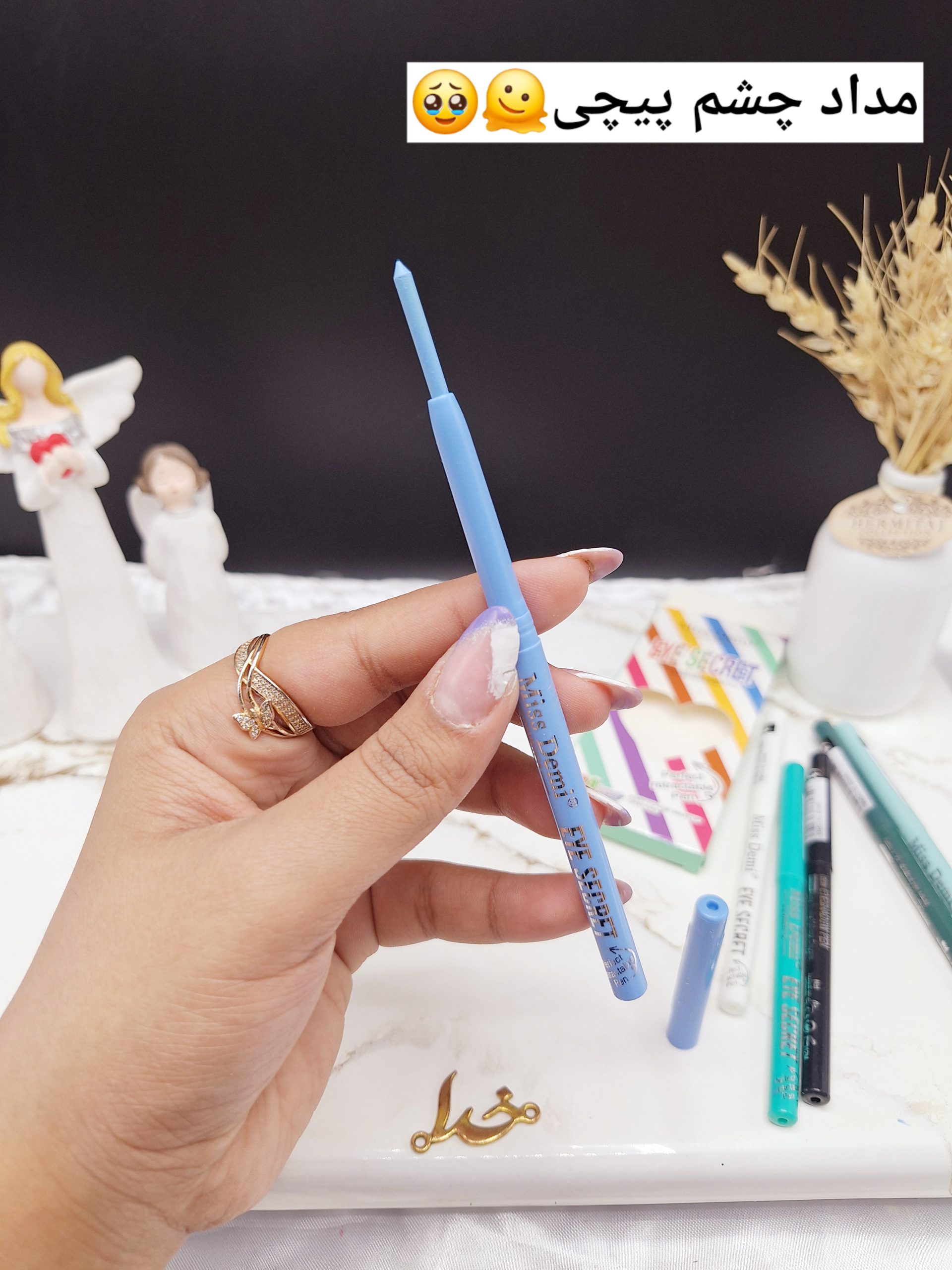 پک مداد ۶ عددی سایه چشم پیچی برند میس دمی Miss Demi کد 2206