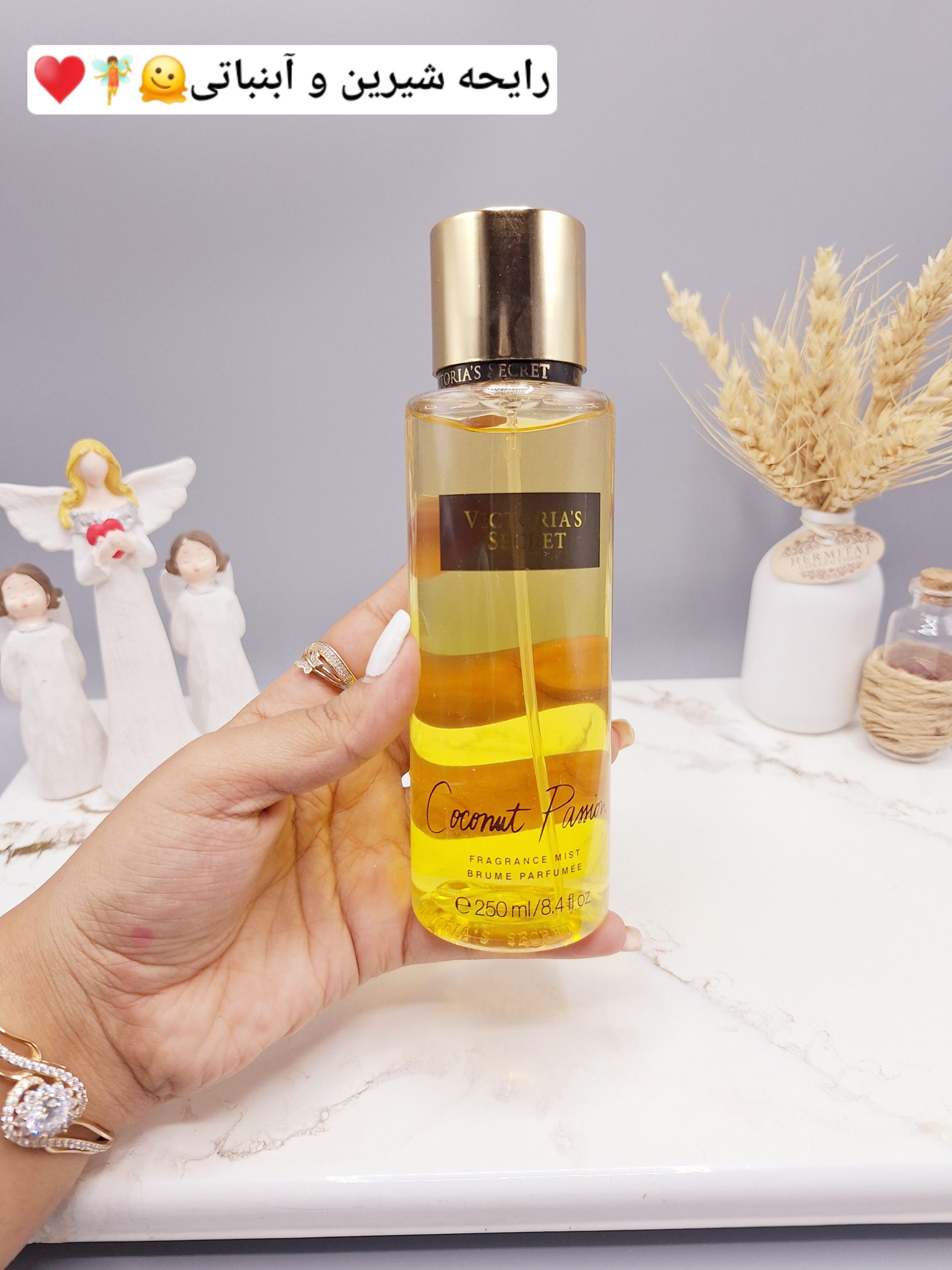 بادی اسپلش 250 ml شاین دار ویکتوریا سکرت مدل oconut Pamon اورجینال