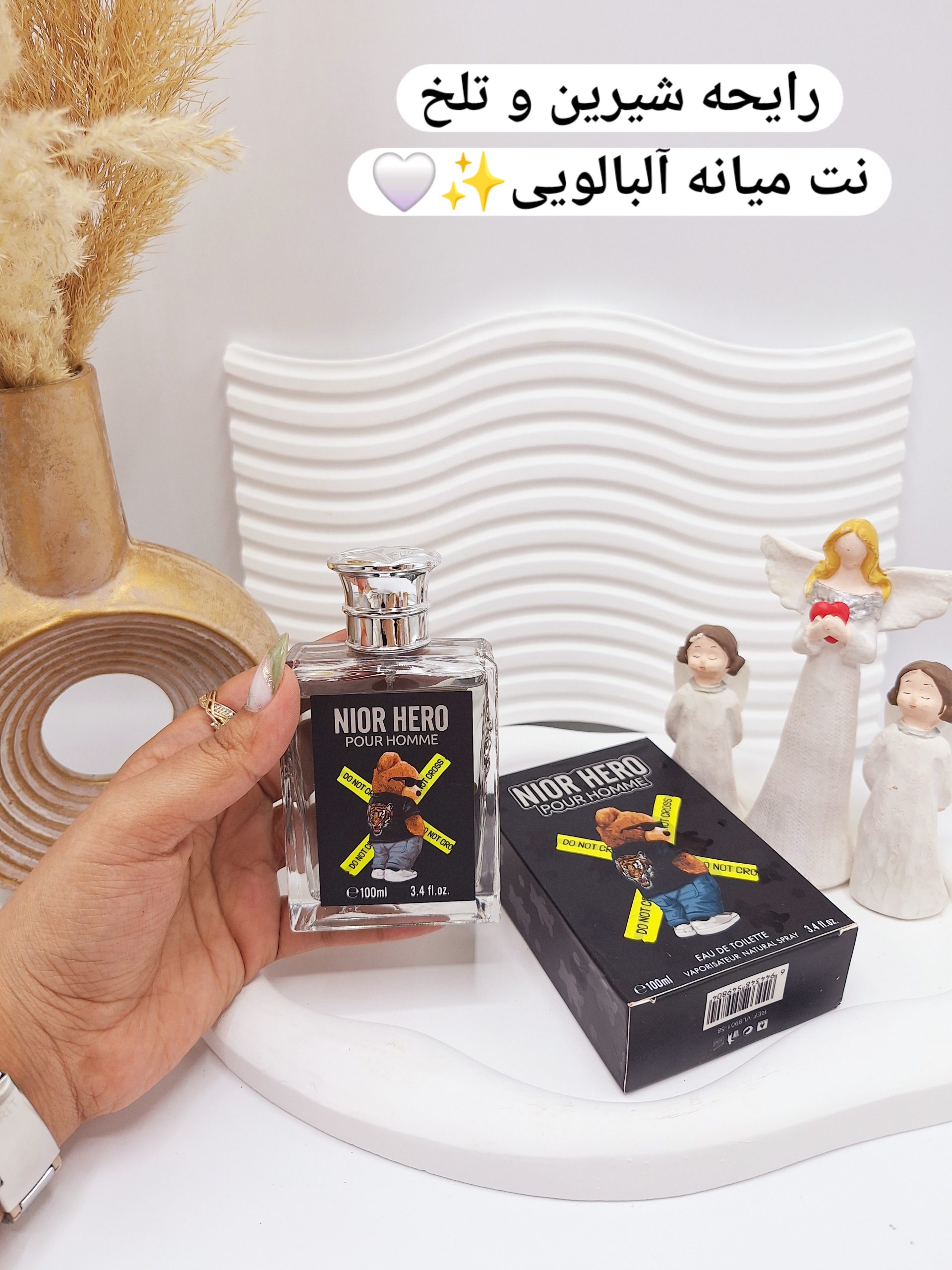 ادکلن مردانه NIOR HERO حجم 100 میل کد 9804