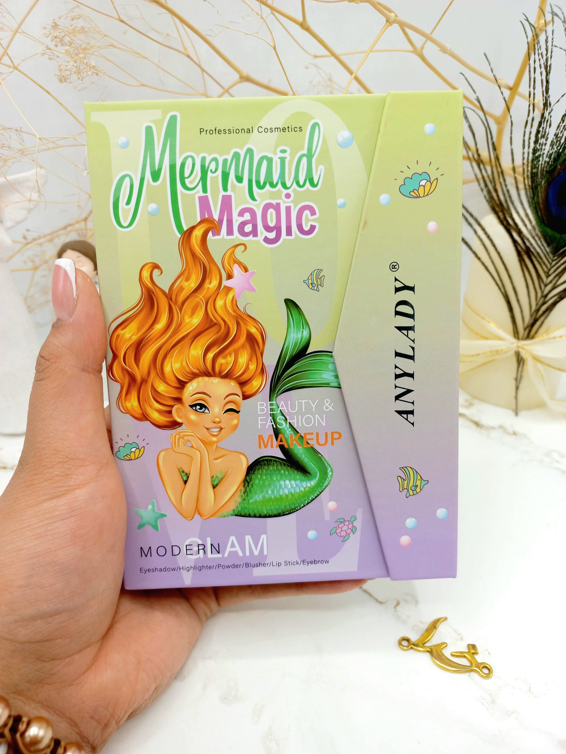 پالت سایه آنالیدی پری دریایی ANYLADY کد 8601T