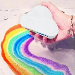 کوکتل طرح ابر رنگین کمان 60 گرم فوق العاده با کیفیت با جوشش بالا