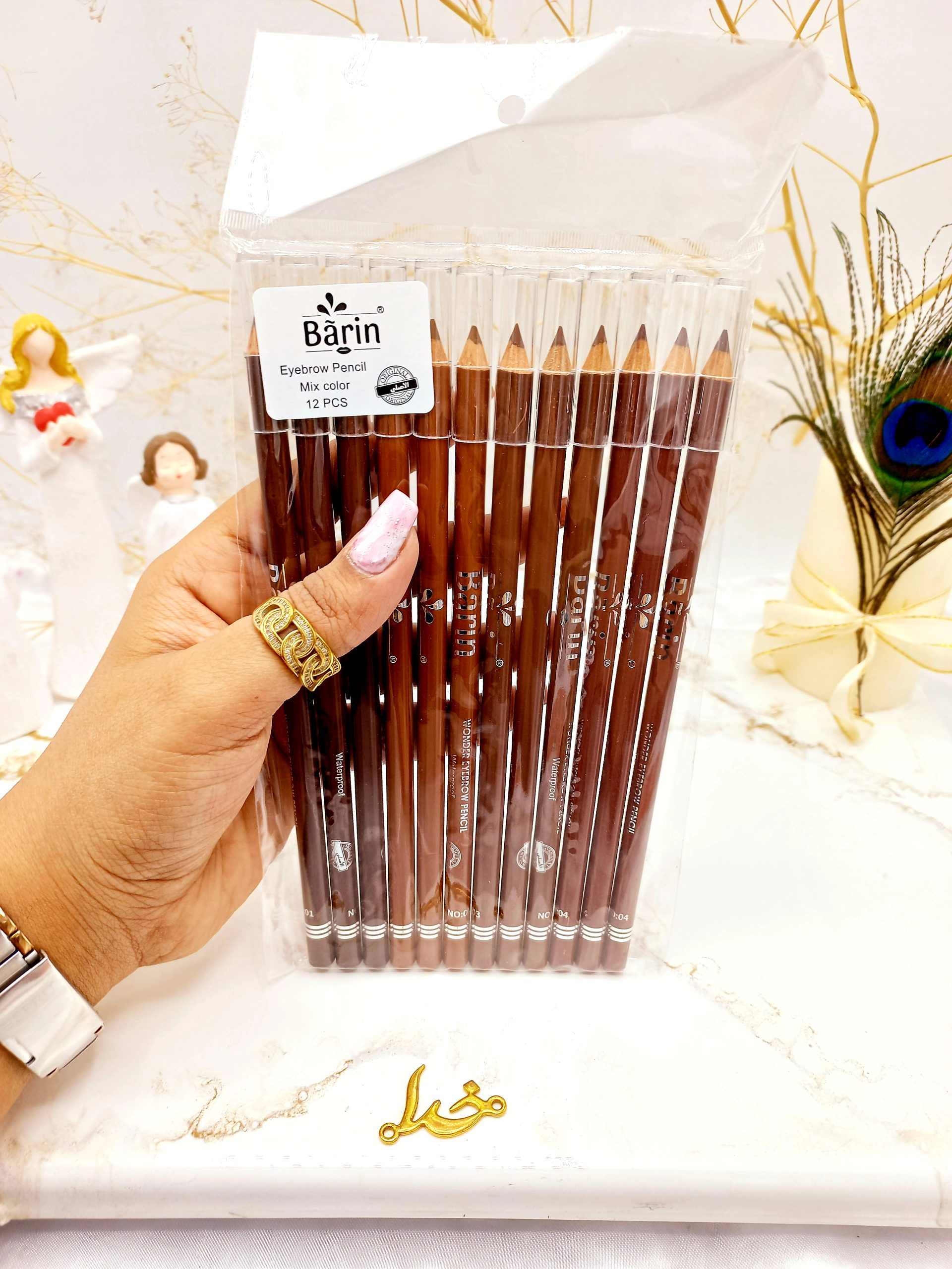 پک مداد ابرو قد بلند با کیفیت بارین Barin اصلی