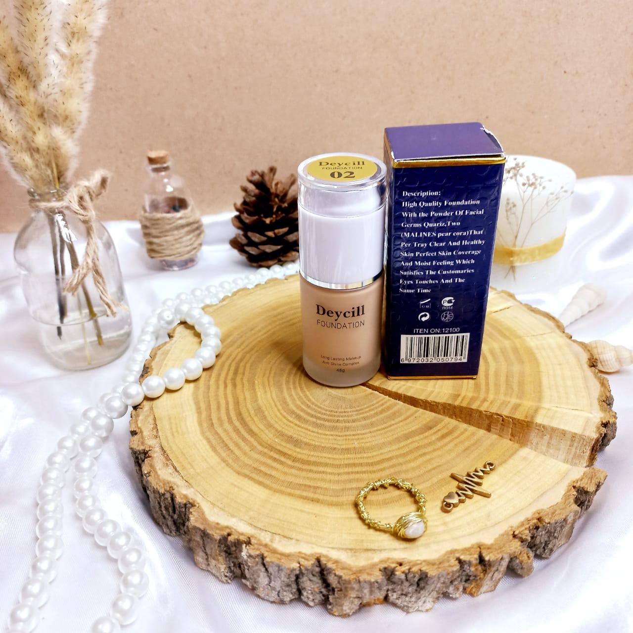 کرم پودر شیشه مات دایسل DEYCILL