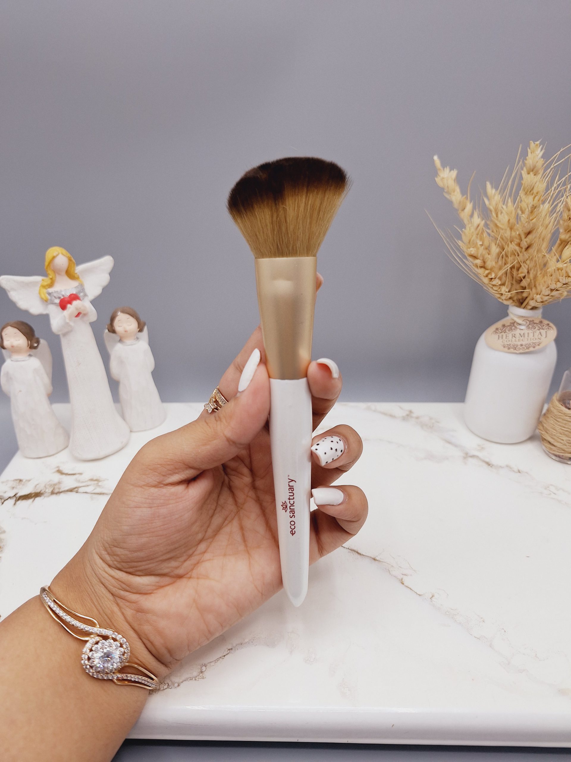 براش میکاپ برند BEAUTY دسته سفید