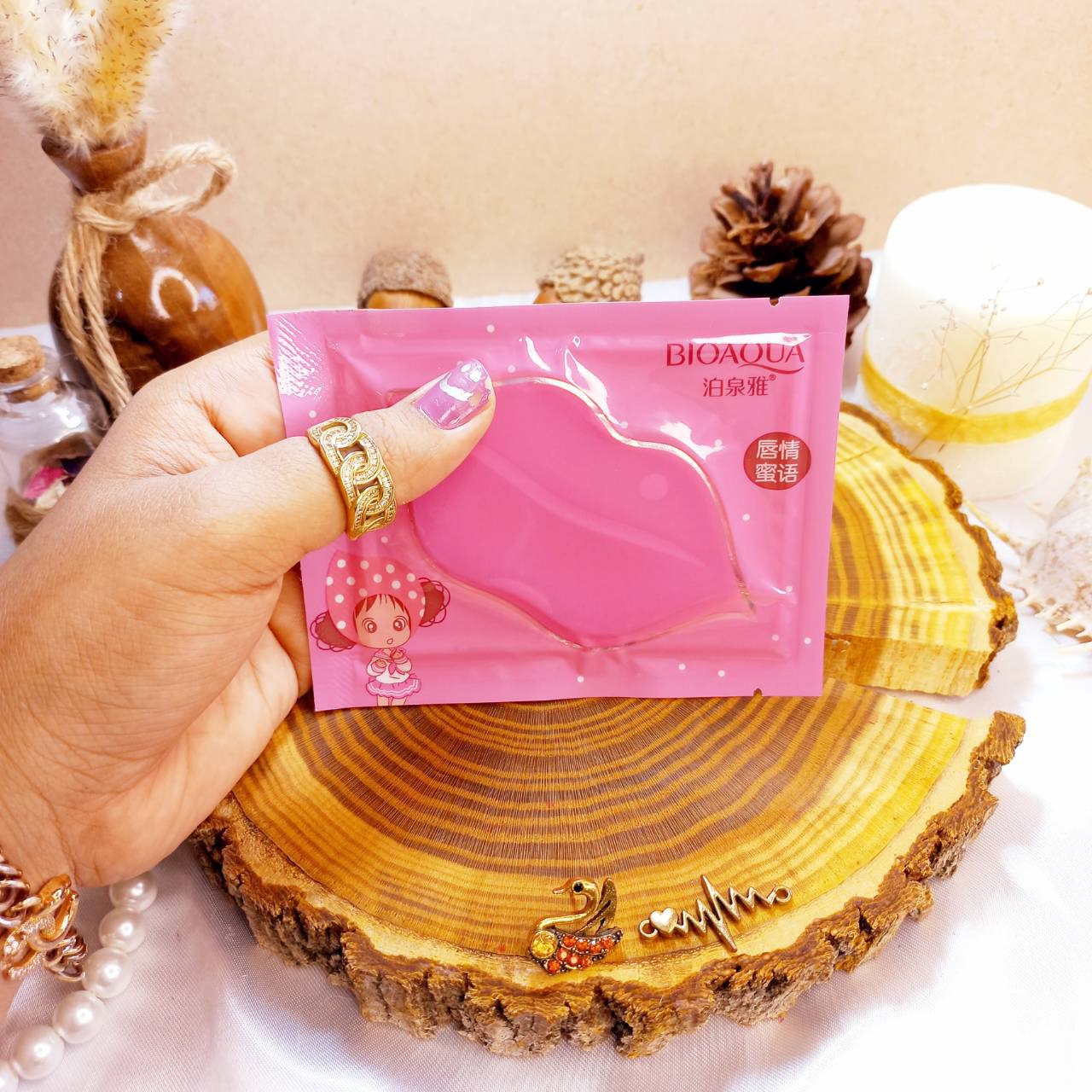 ماسک ورقه ای لب بیوآکوا BIOAQUA | پخش عمده