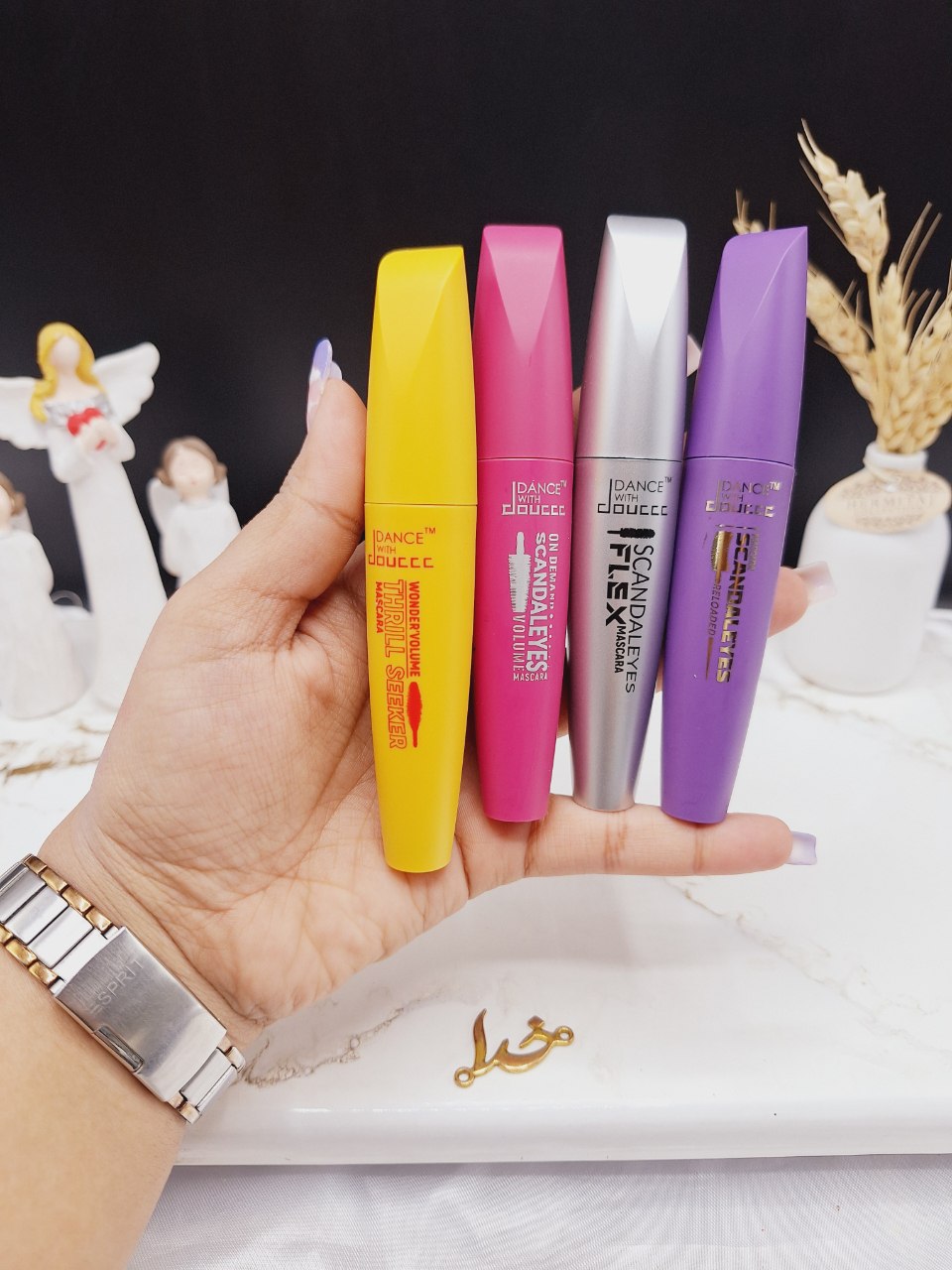 ریمل پوکه رنگی و همه کاره برند دوسه  doucce کد DS617