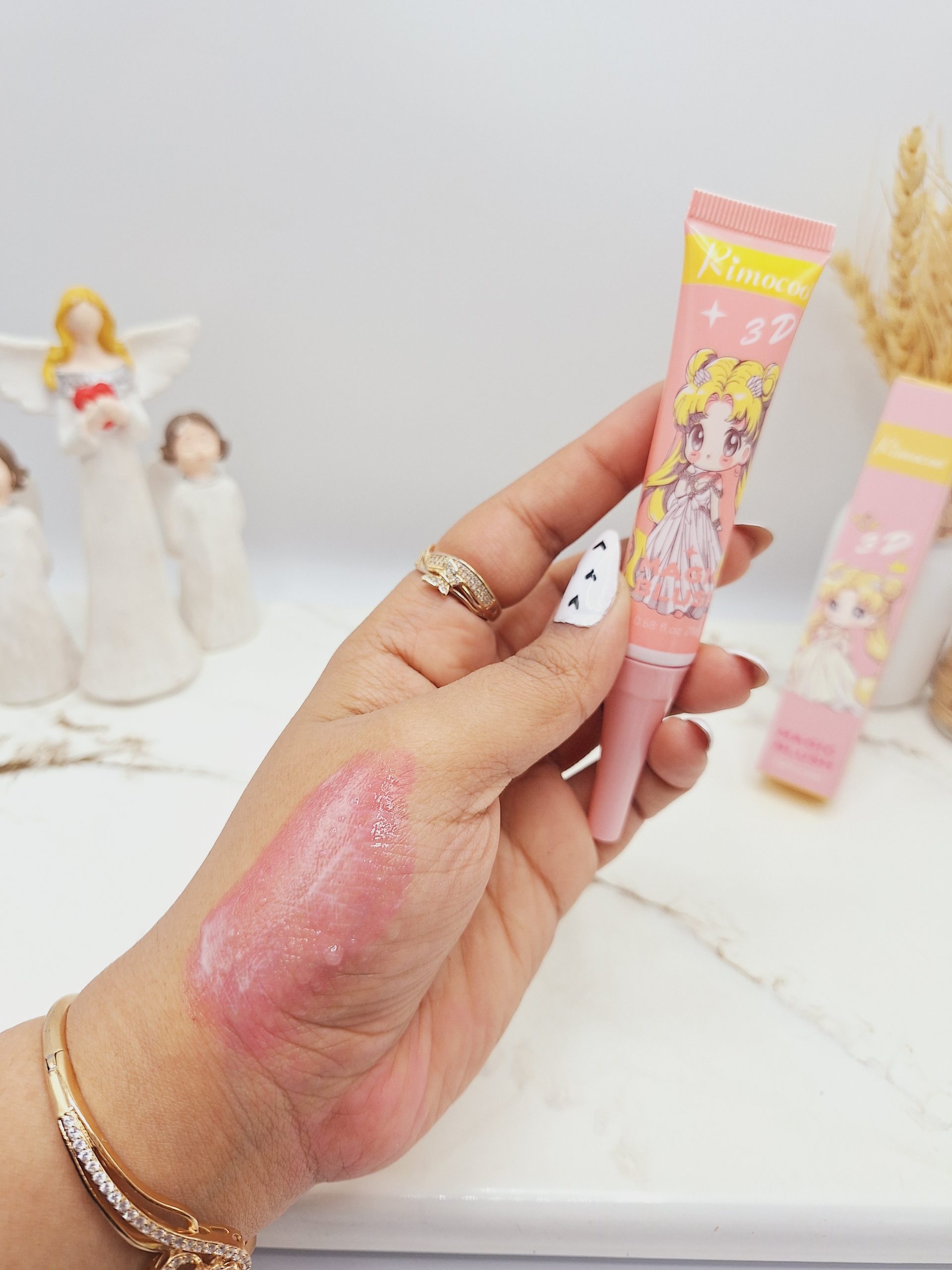 رژگونه مایع تیوپی حرارتی 3D دختر چینی برند ریموکو کد R1516