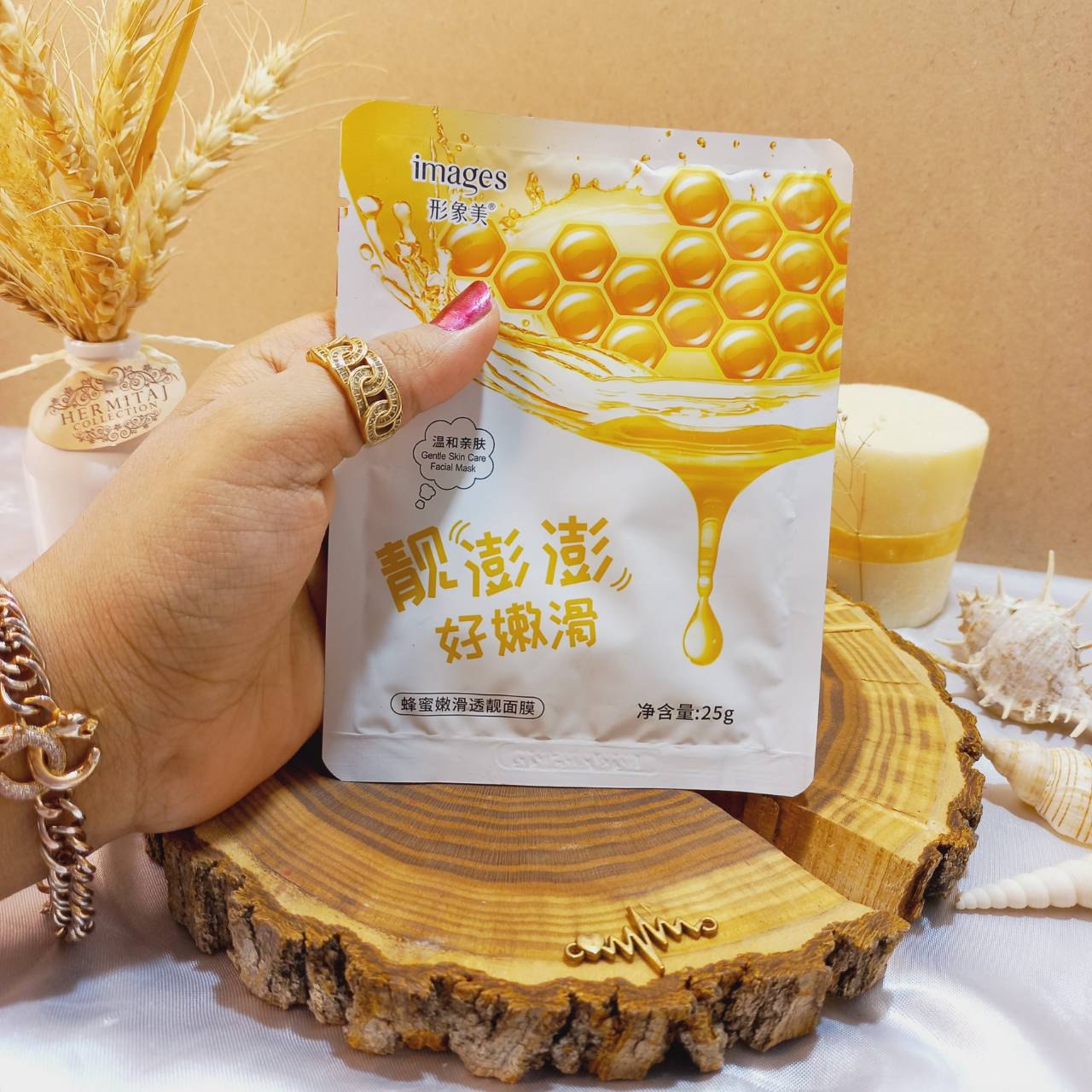 ماسک ورقه ای عسل 25 گرمی ایمیجز IMAGES کد 1536 | پخش عمده