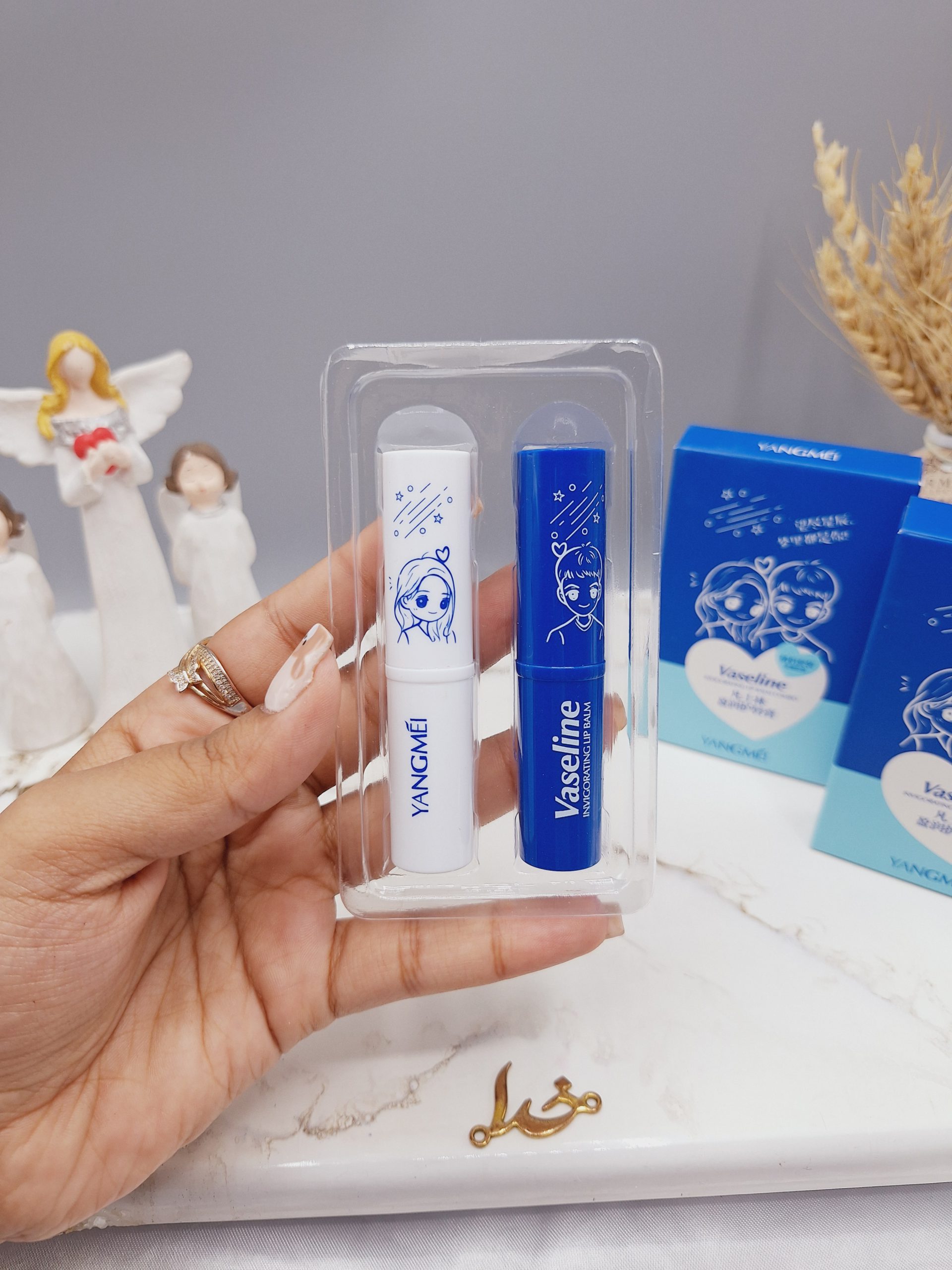 بالم لب عاشقانه برندیانگمی YANGMEI کد0478