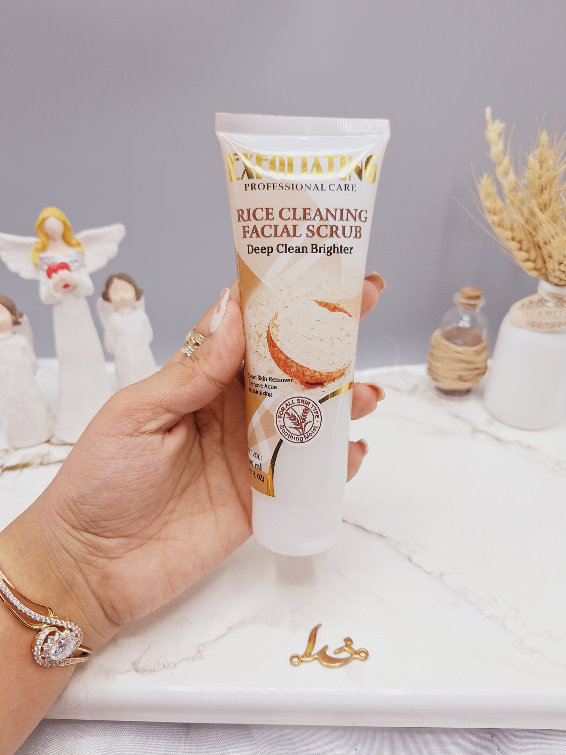 اسکراب تیوپی لایه بردار برنج برند EXFOLIATING کدWKL697