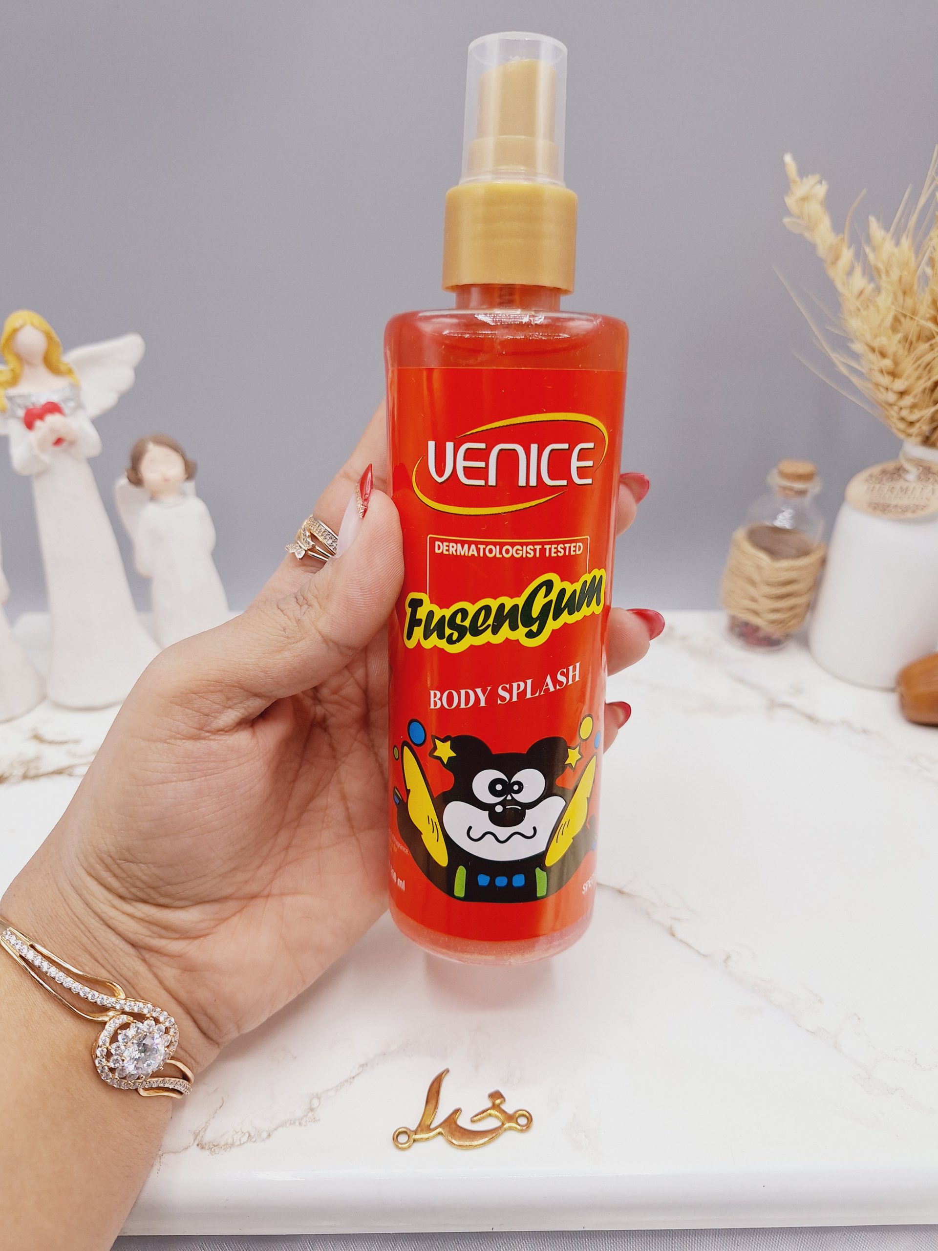 بادی اسپلش فانتزی شاین دار ونیس رایحه آدامس خرسی حجم 260 میل