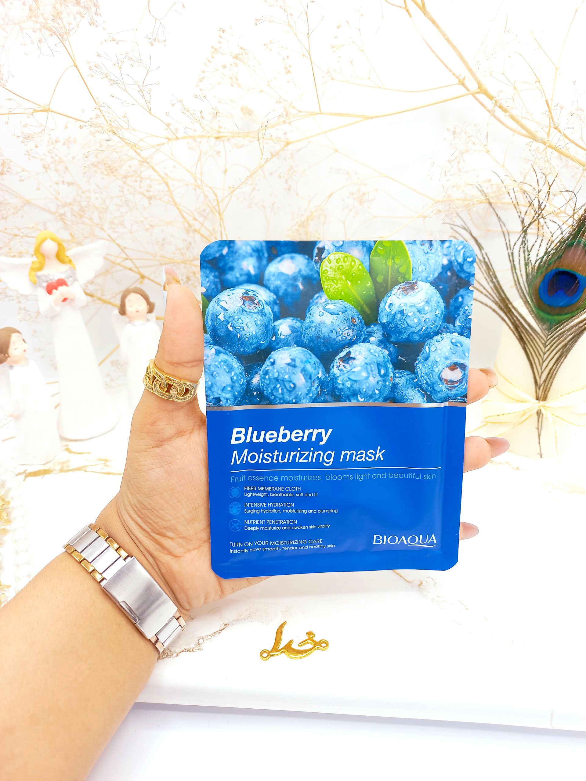 ماسک صورت ورقه ای بلوبری بیوآکوا کد BQY81228