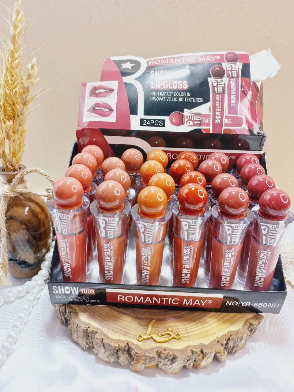 رژ لب مایع پر طرفدار رومانتیک می ROMANTIC MAY کد YR880NU