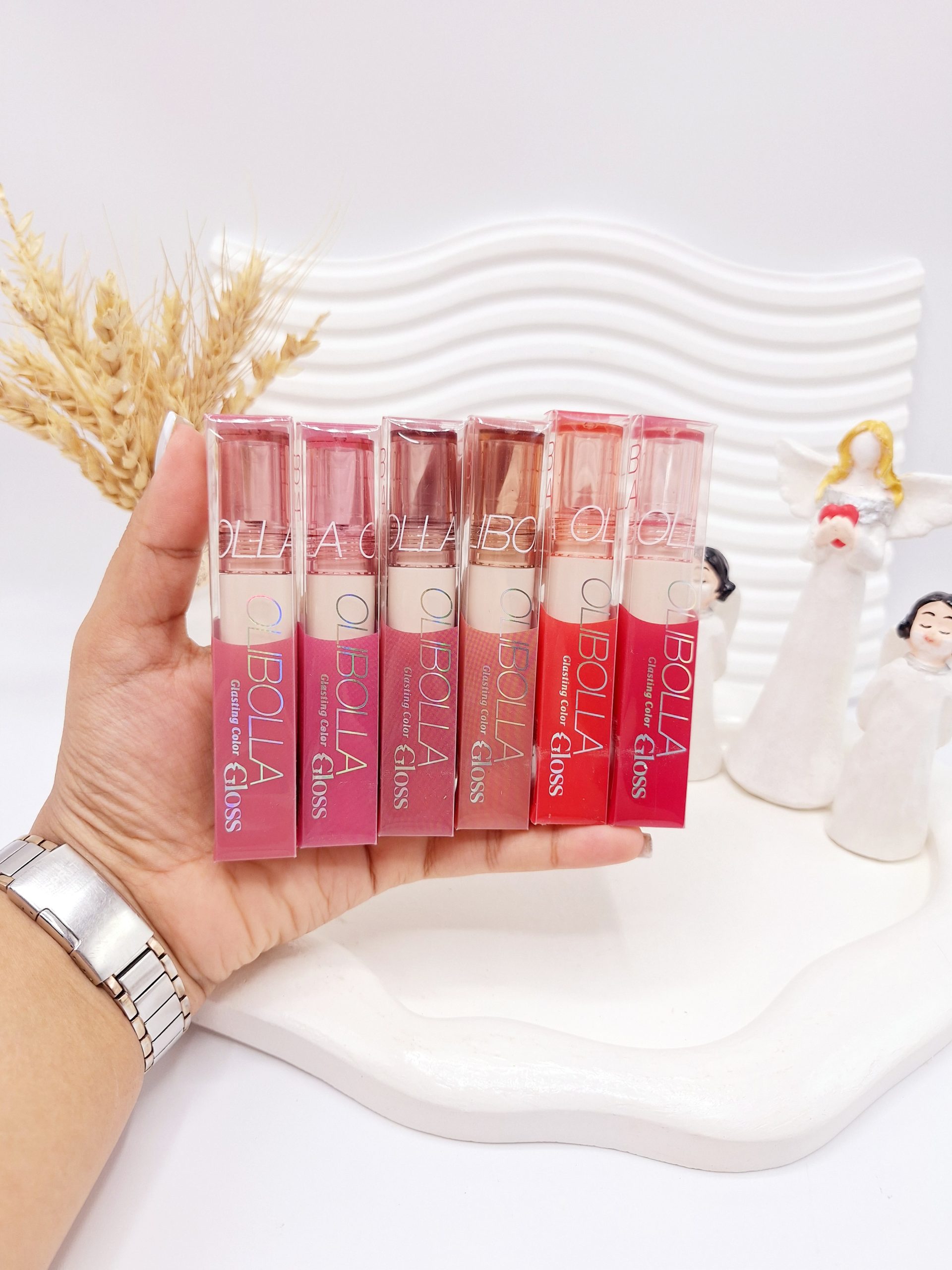 لیپ گلاس براق و شیشه ای ترند Olibolla کد L207