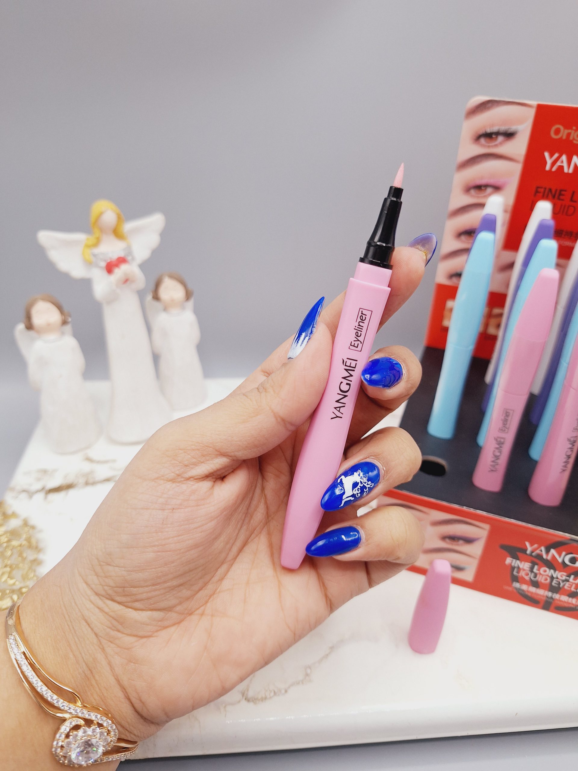 خط چشم ماژیکی رنگی یانگمی کیفیت عالی کد 9766