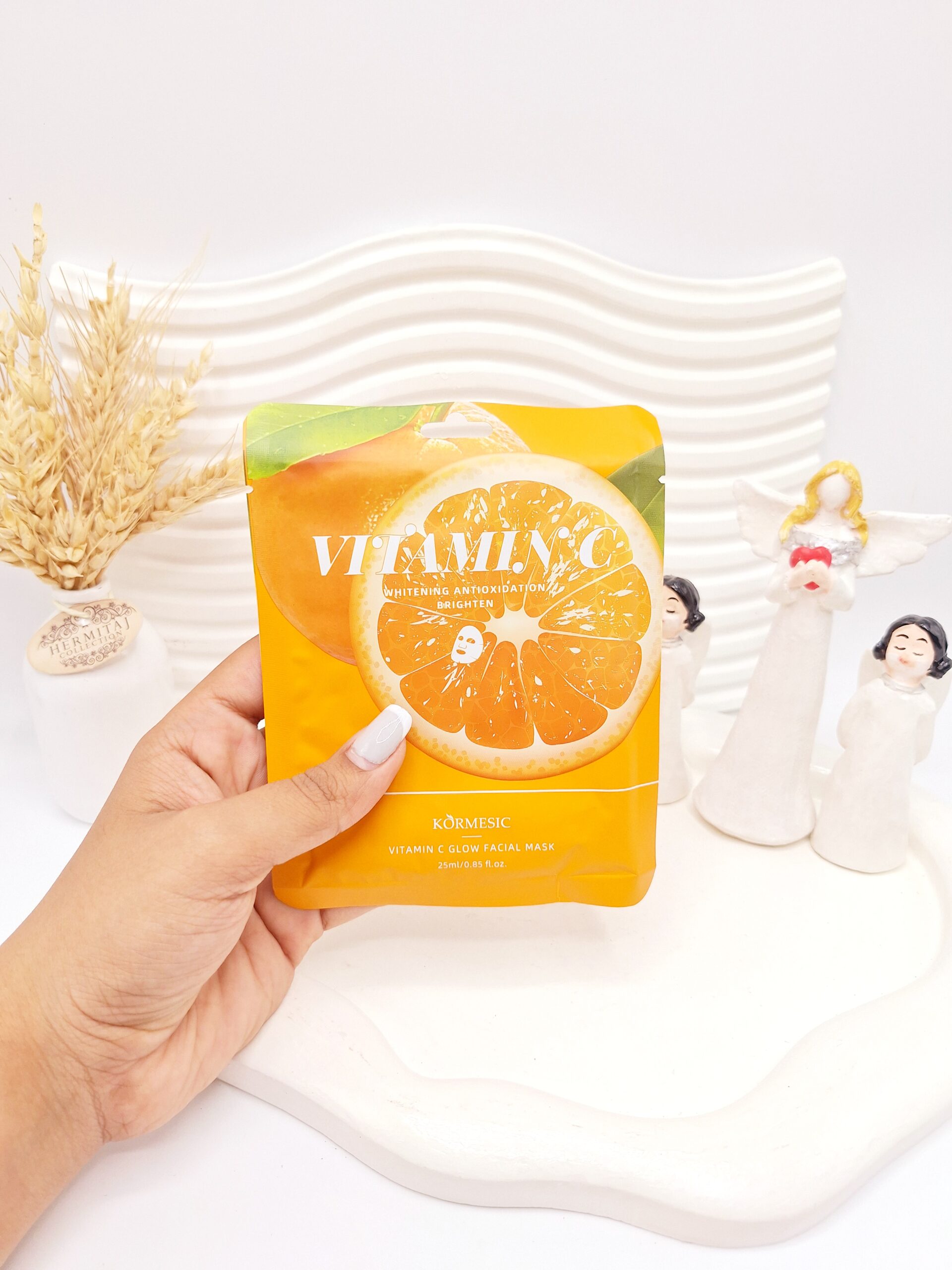 ماسک ورقه ای ویتامین سی KORMESIC کد 6528