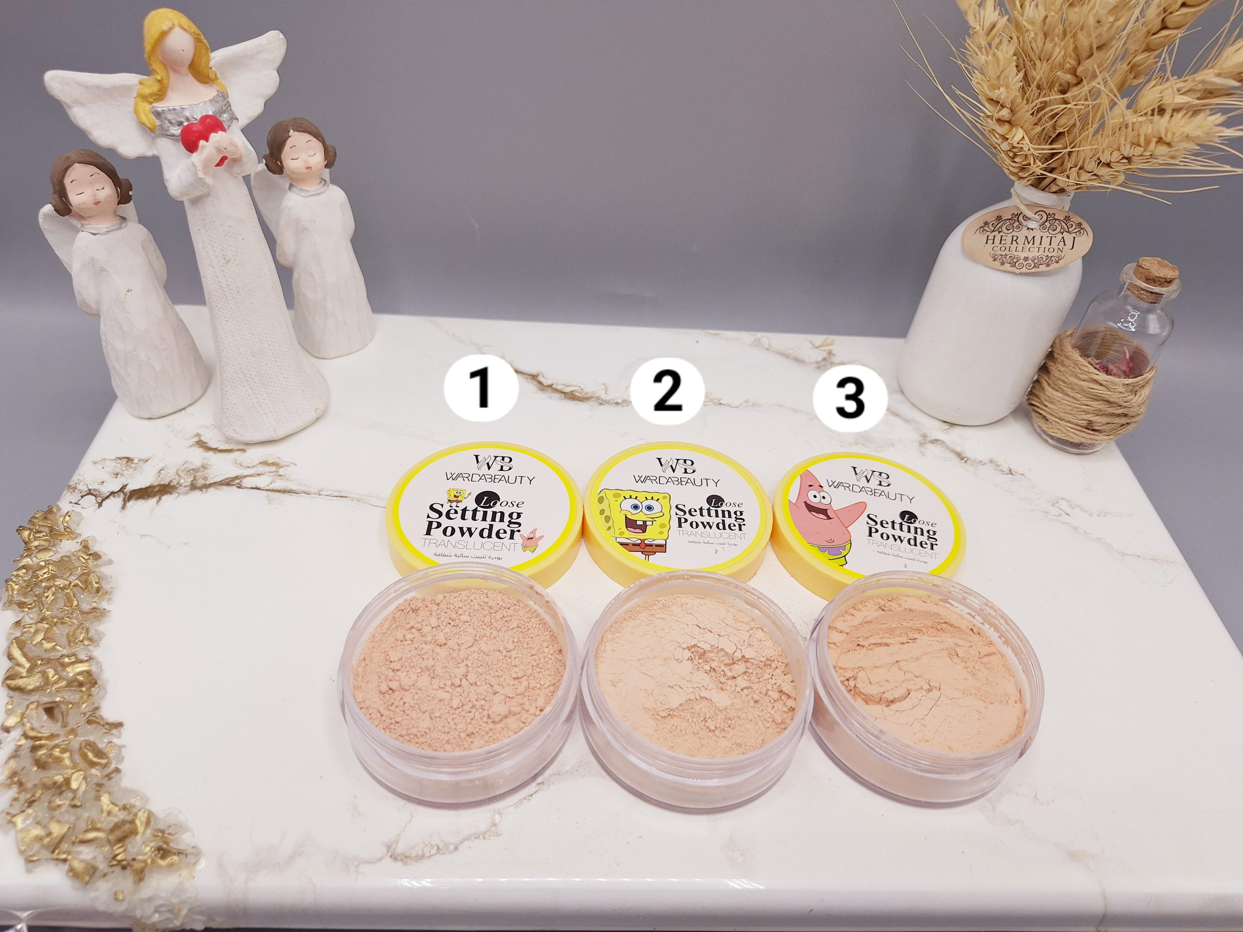 پودر فیکس طرح باب اسفنجی برند WARDABEAUTY کد 2231509