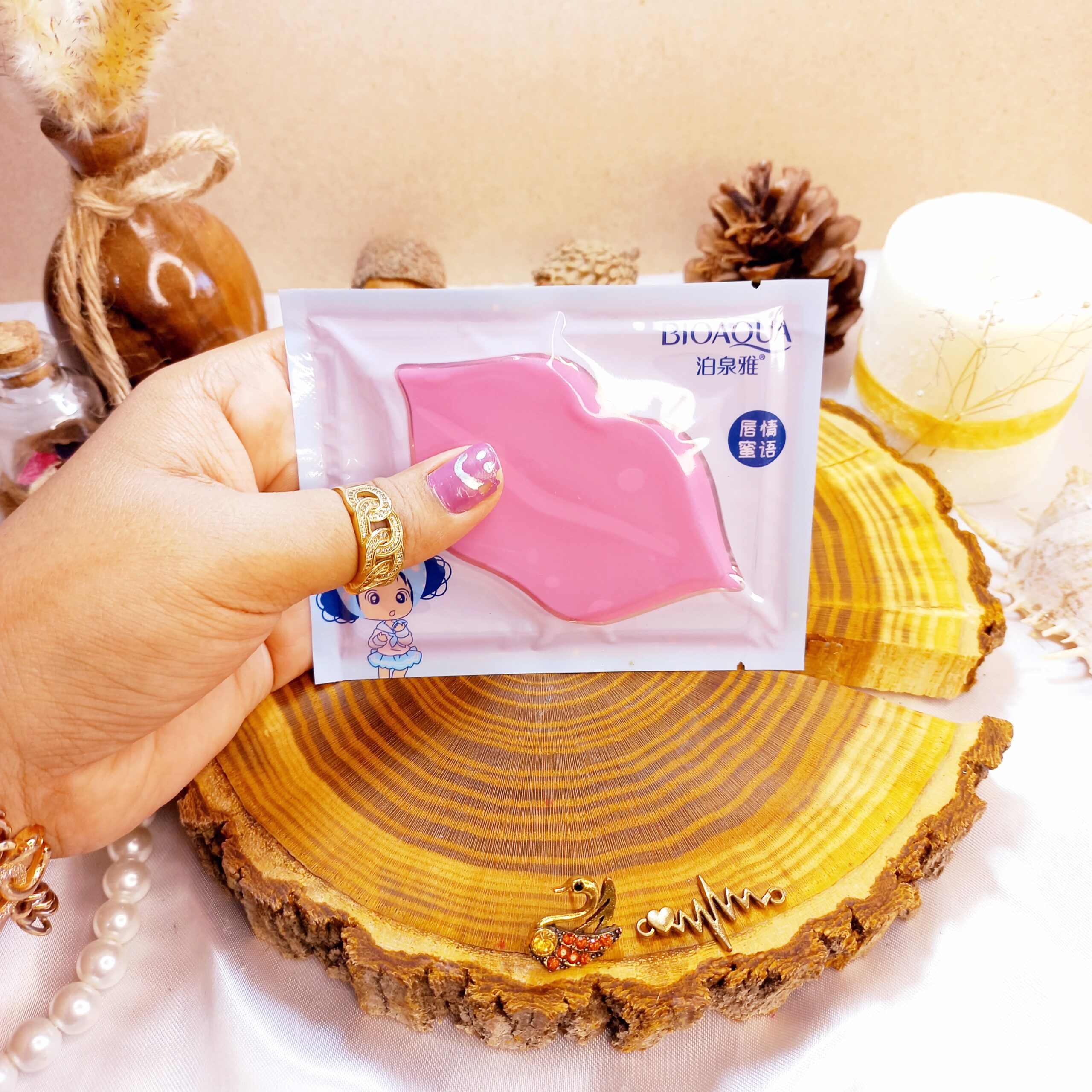 ماسک ورقه ای لب آبی بیوآکوا BIOAQUA | پخش عمده