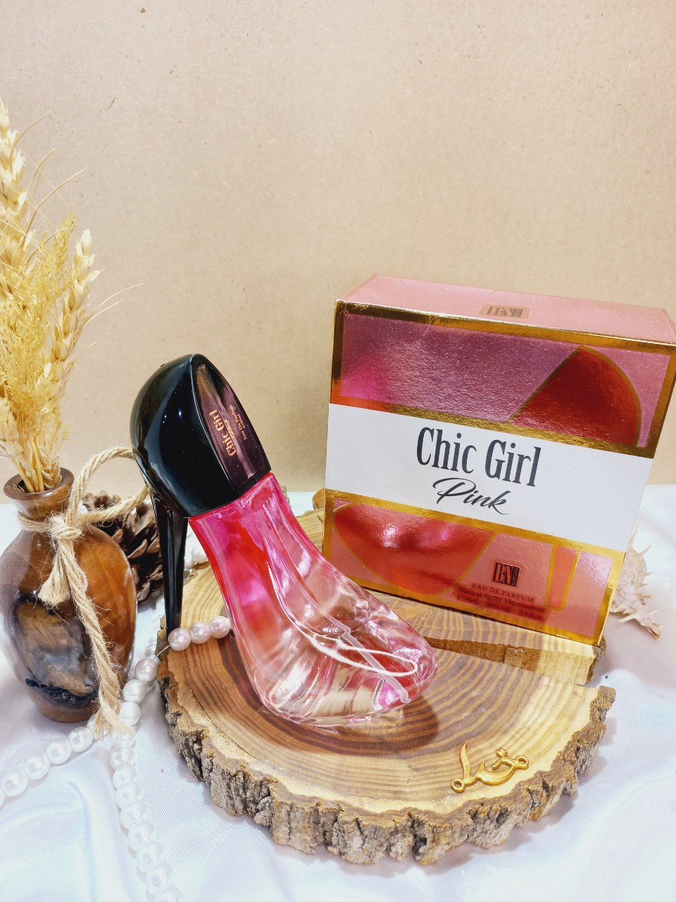 ادکلن چیک گرل صورتی CHIC GIRL PINK حجم 100 میلی لیتر اورجینال اماراتی