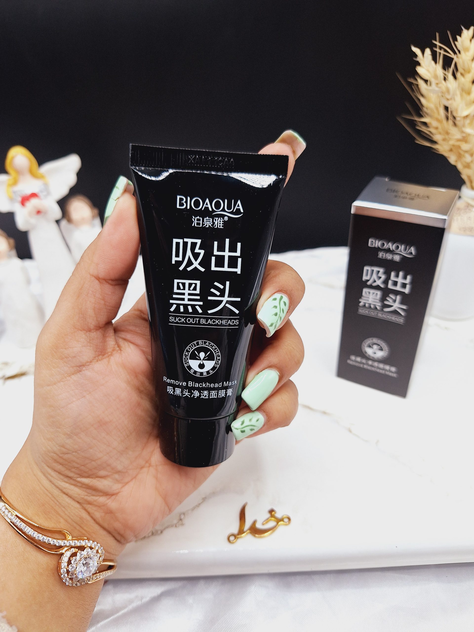 ماسک پیل آف زغال ضدجوش سرسیاه بیوآکوا BIOAQUA کد BQY 88478