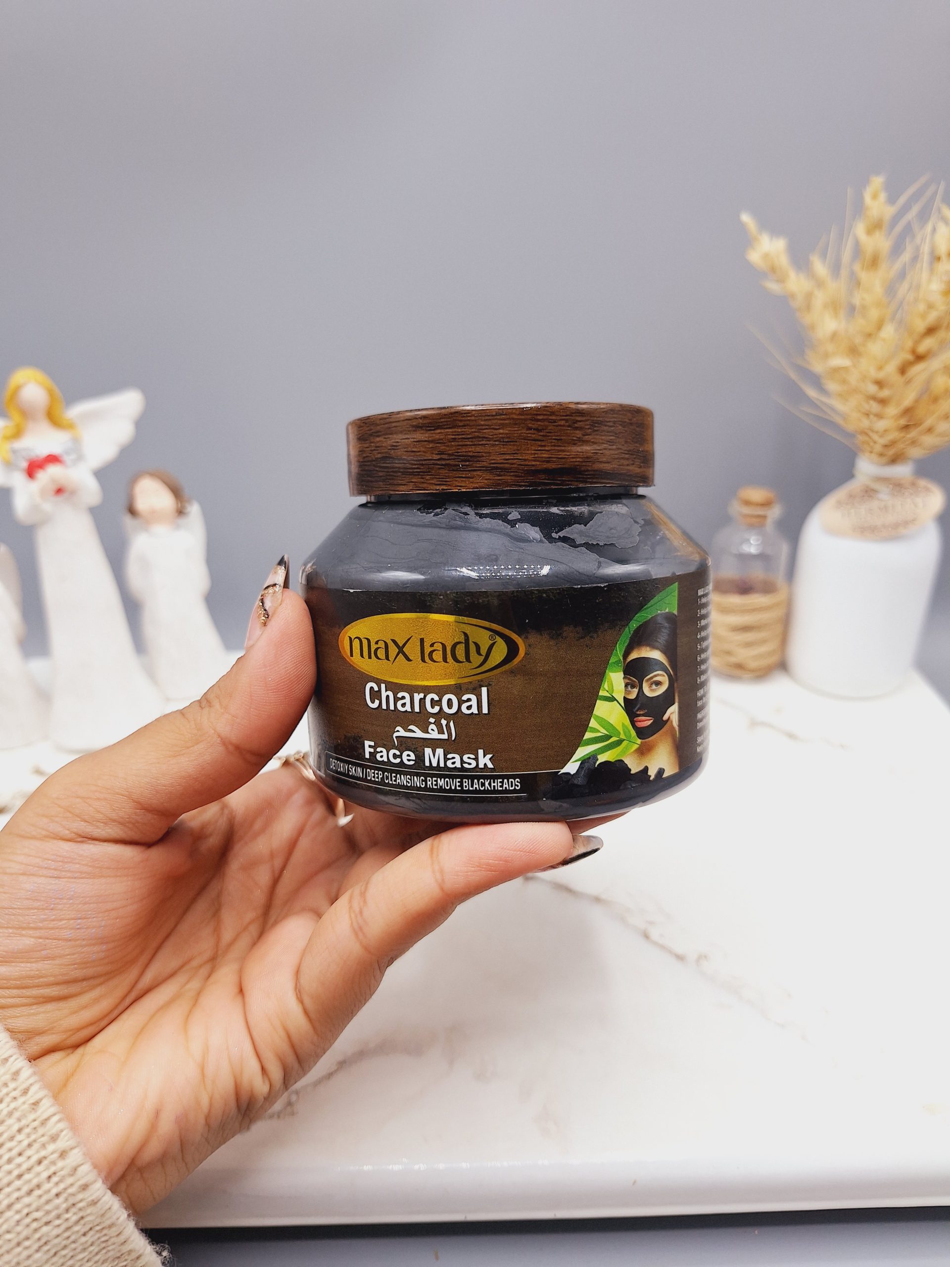 ماسک صورت ذغال مکس لیدی برای از بین بردن آلودگی و منافذ پوست کد 0511