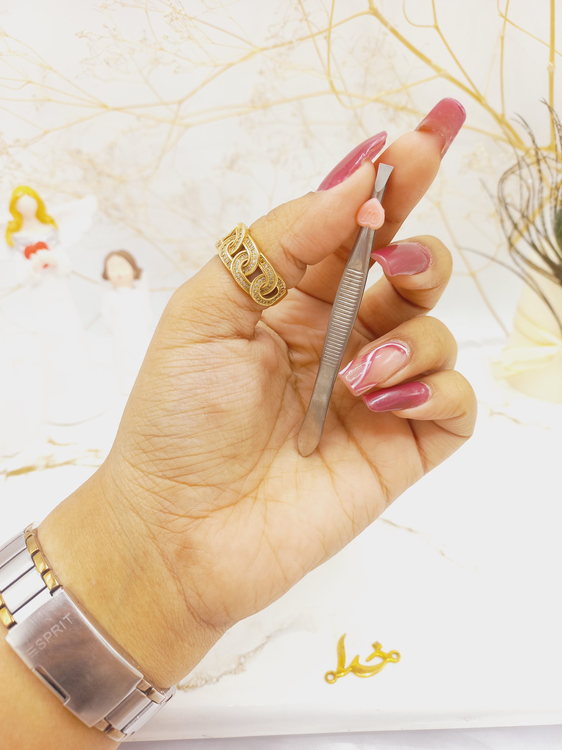 موچین ابرو ساده کد jk173