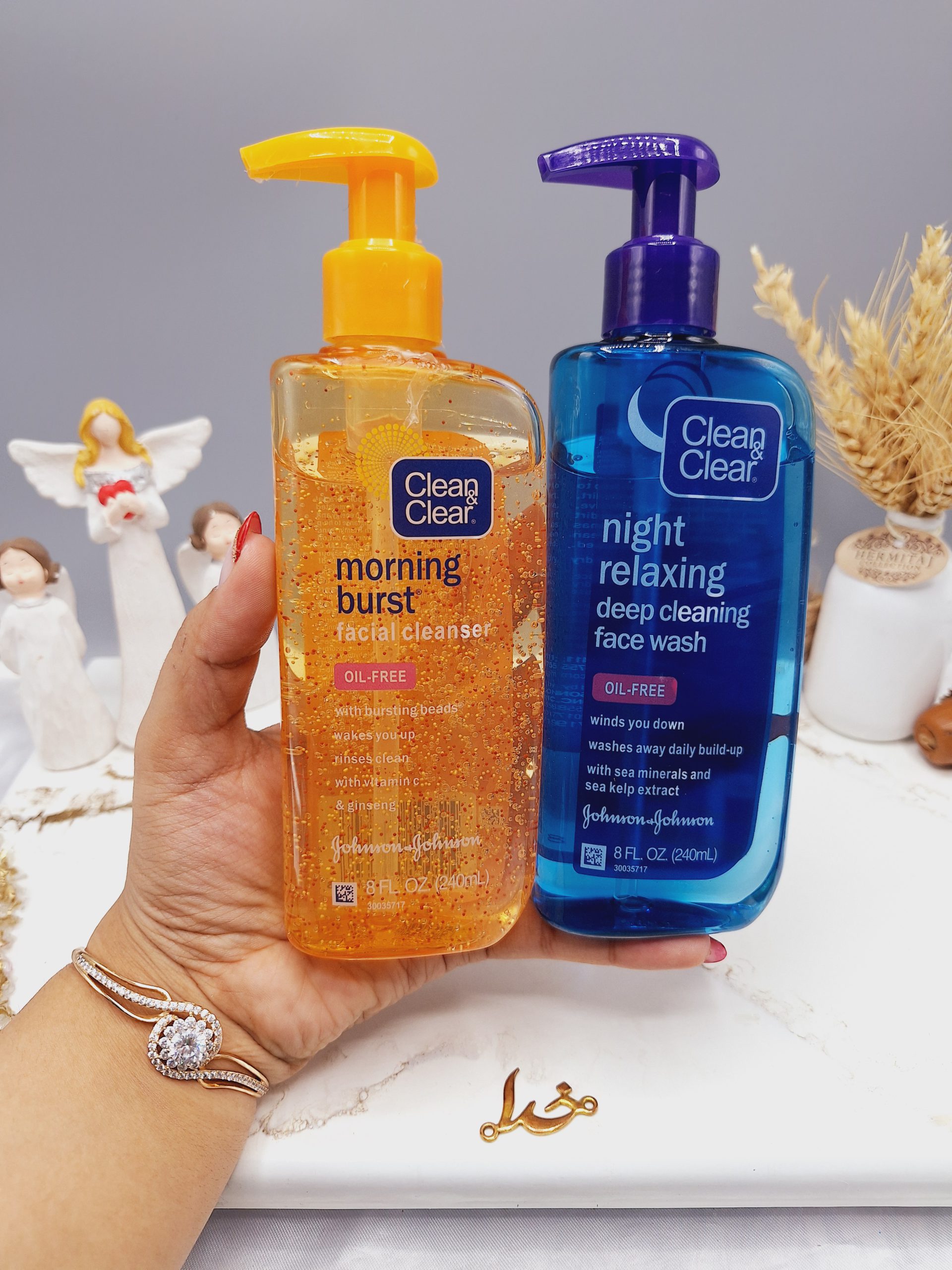 پاک کننده صورت ست 2تایی روز و شب ‏Clean‏ کد 6136