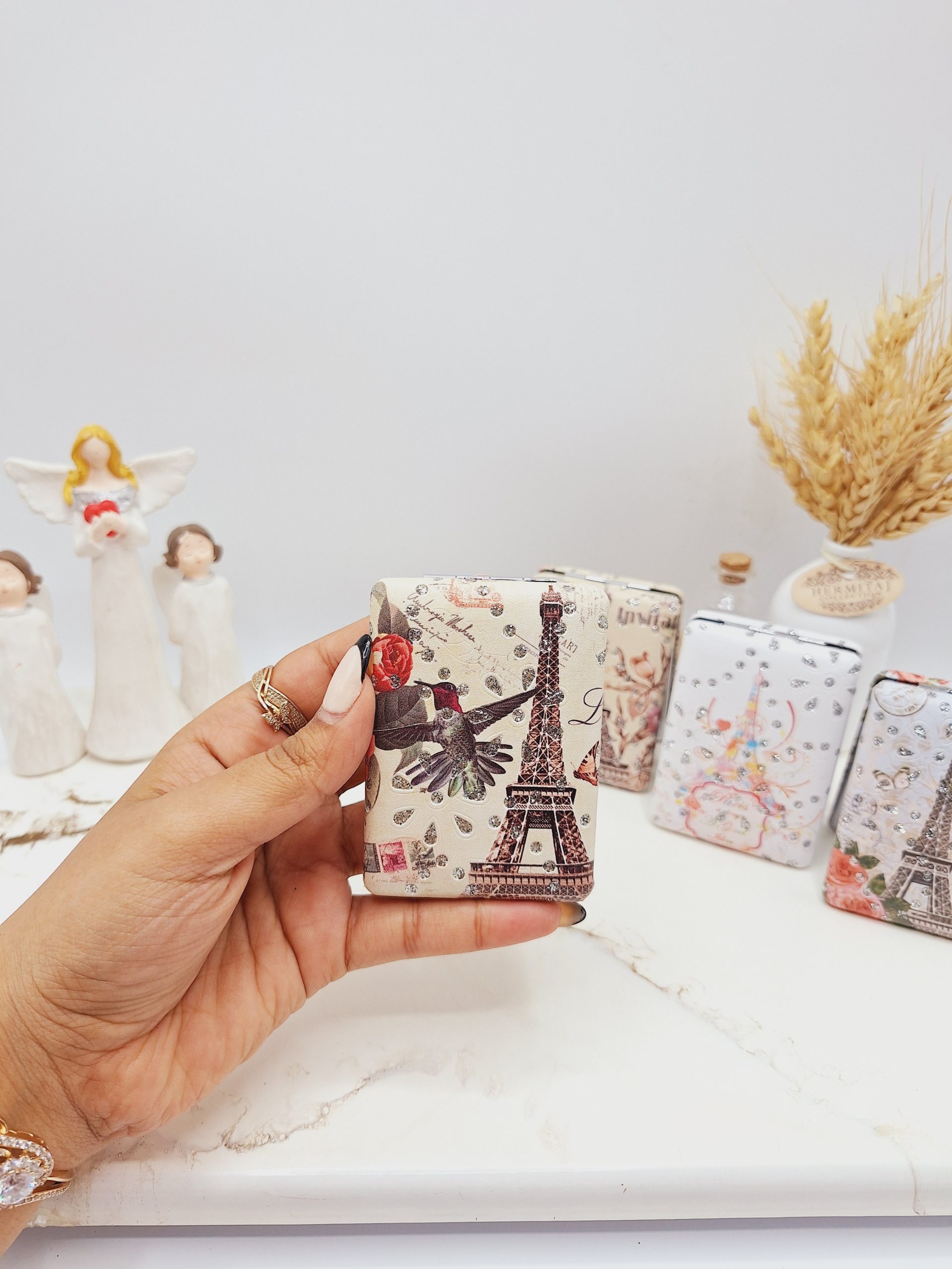 آینه دو طرفه جیبی طرح برج ایفل