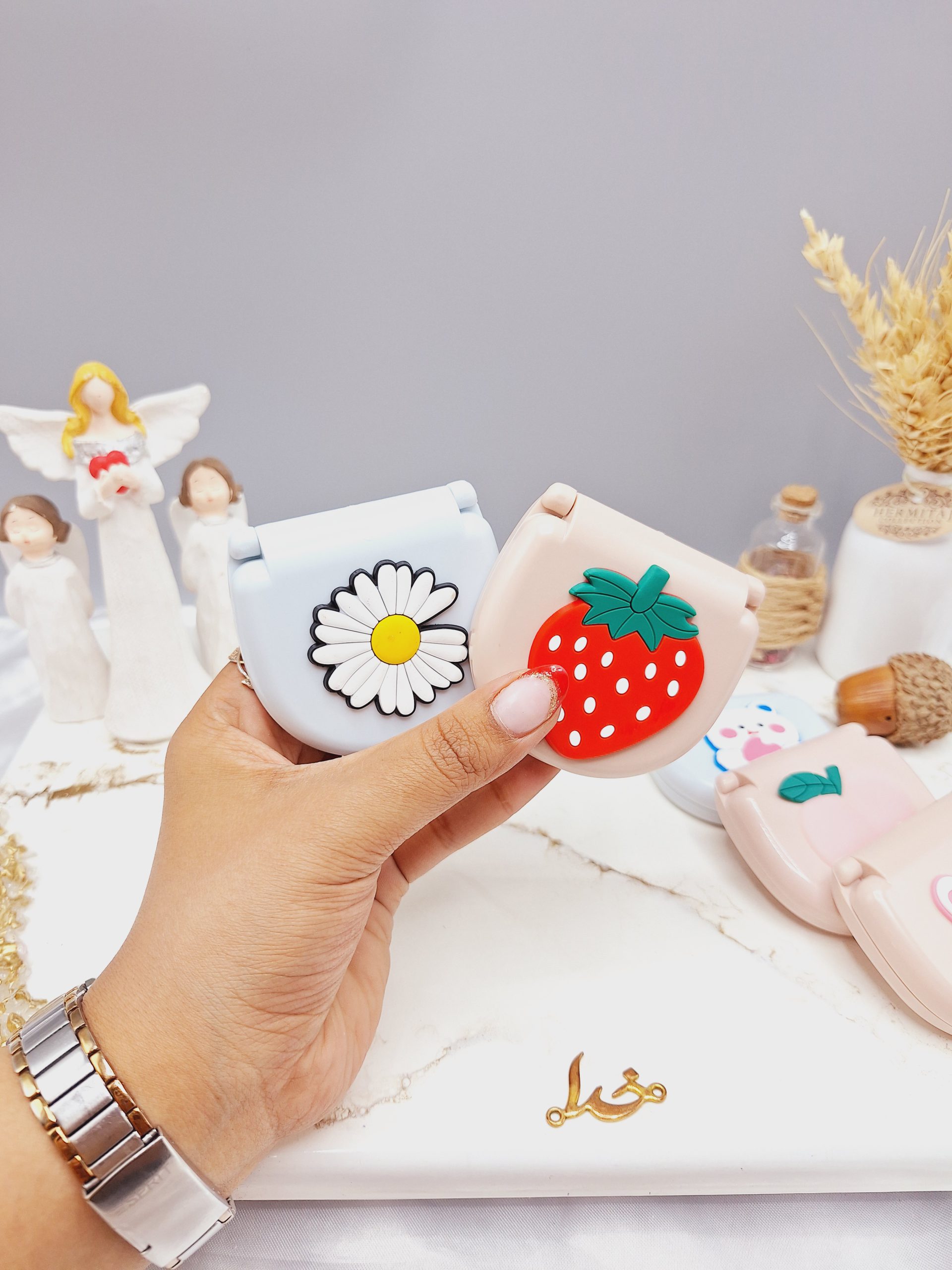 جعبه ابزار کیت خیاطی مدل مسافرتی طرح فانتزی