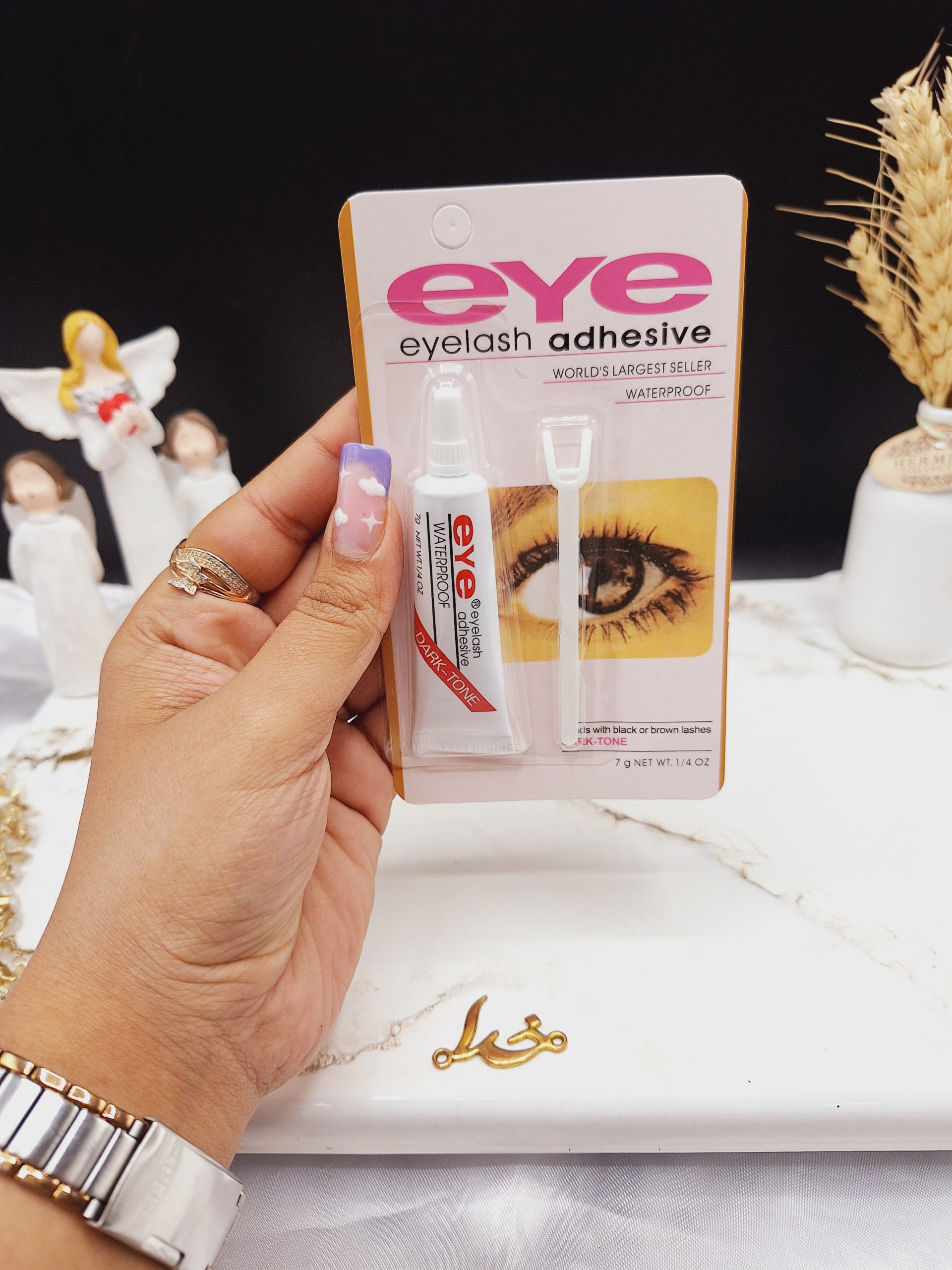 چسب مژه ضد آب بی رنگ EYE