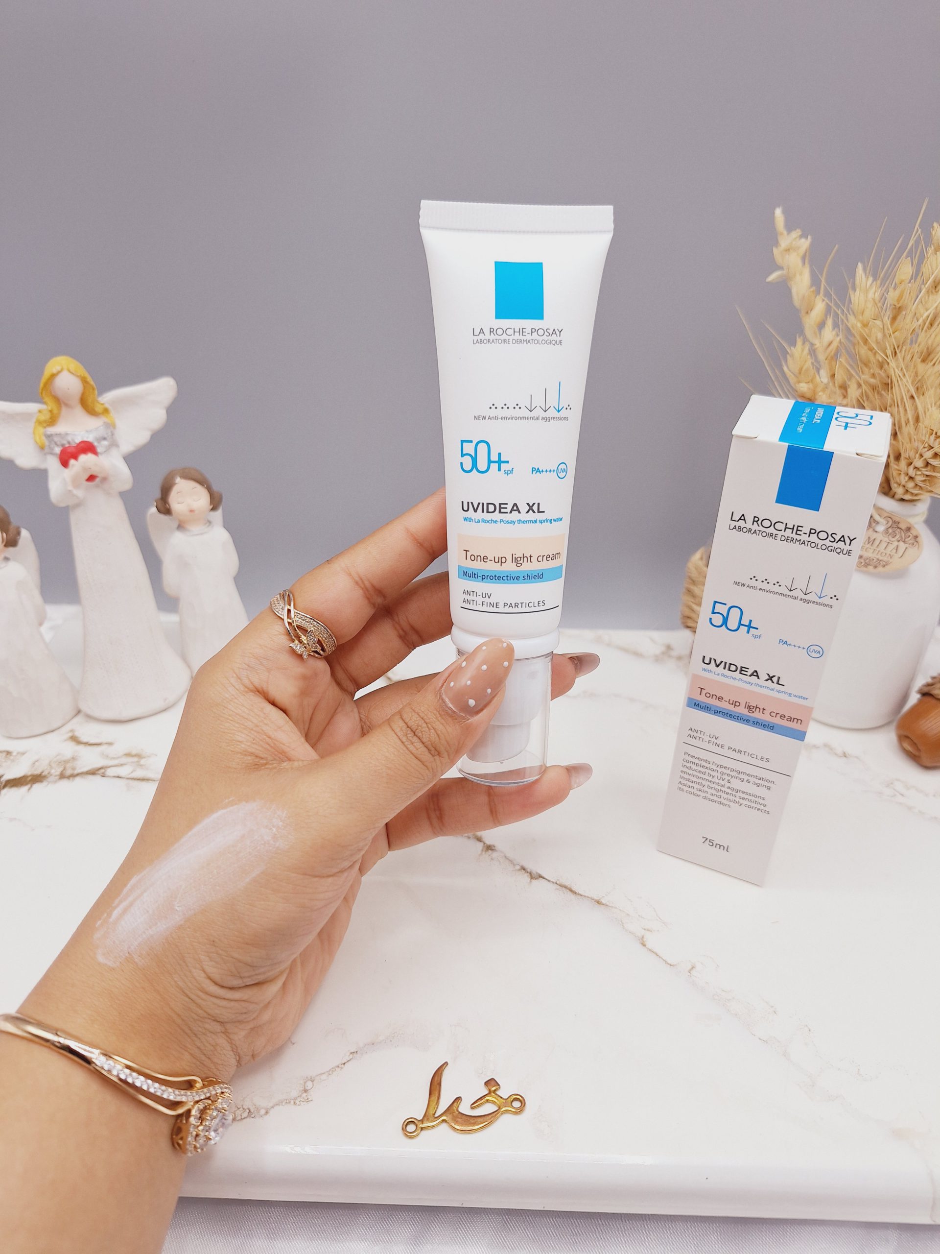 کرم روشن کننده ضد آفتاب تون آپ LA ROCHE-POSAY کد 5419