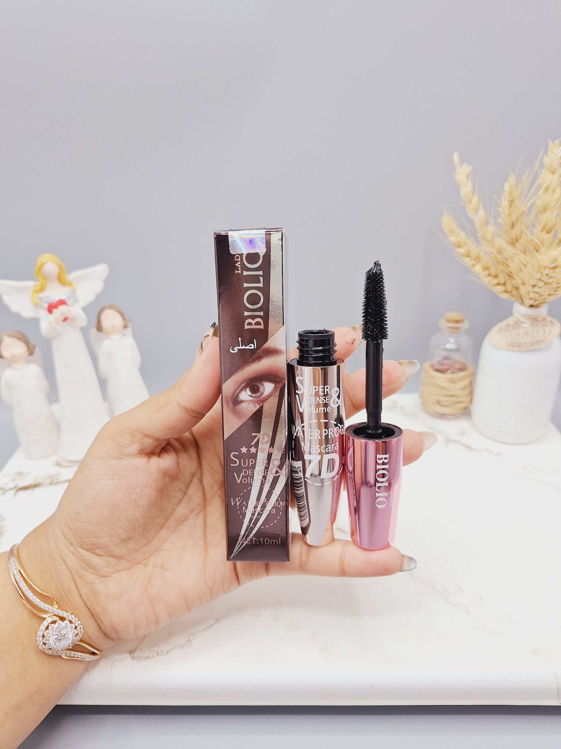 ریمل حجم دهنده بیولیک 7 بعدی ماسکارا پوکه فلزی کد 4439