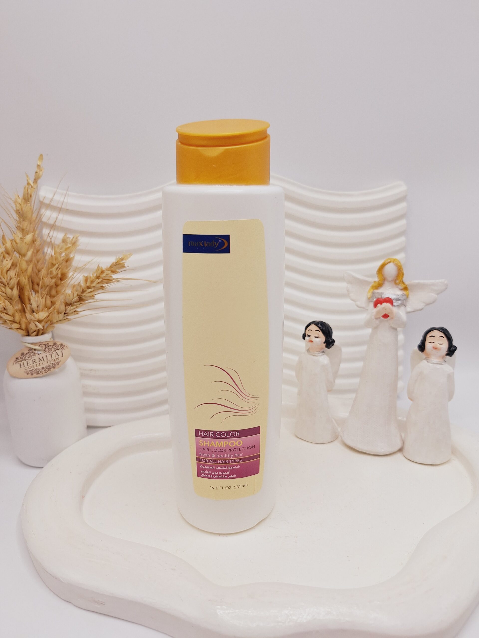 شامپو موهای رنگ شده 580 میل مکس لیدی کد 4865 (بدون کارتن)