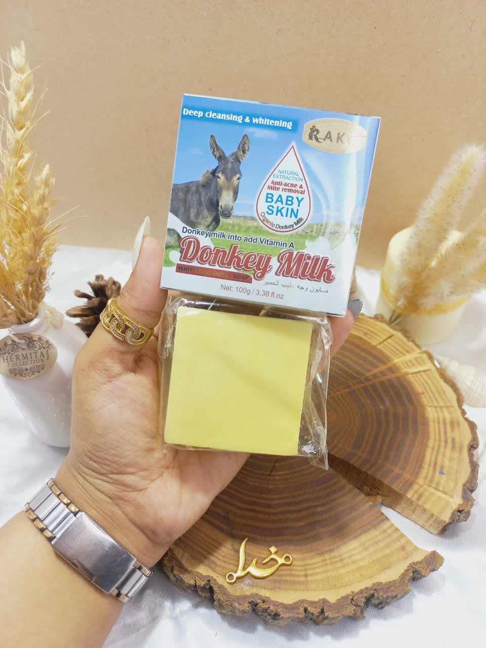 صابون سفید کننده عمیق شیر الاغ راکو RAKO کد RK1076