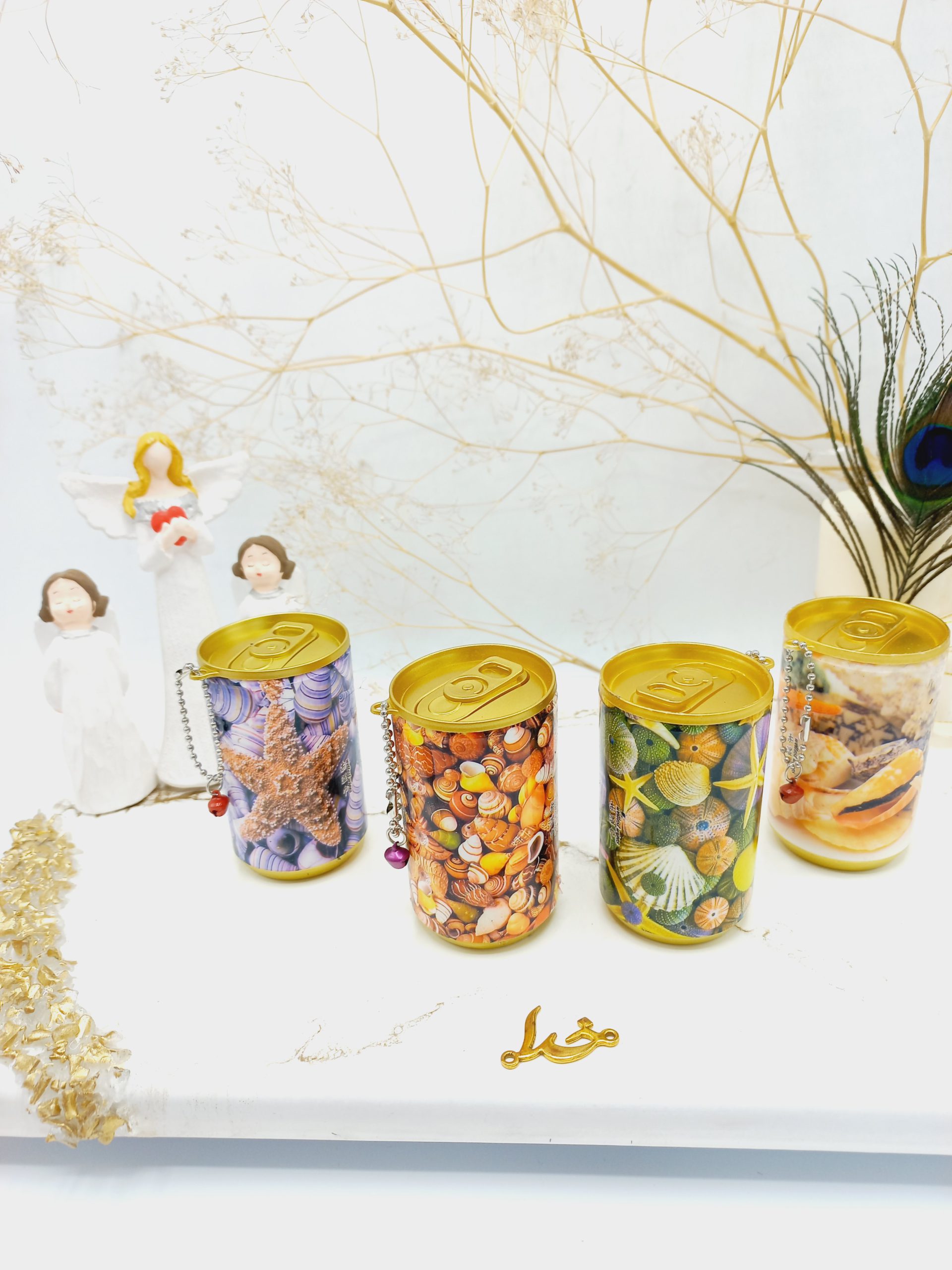 دستمال مرطوب قوطی طرح دریایی کد H024