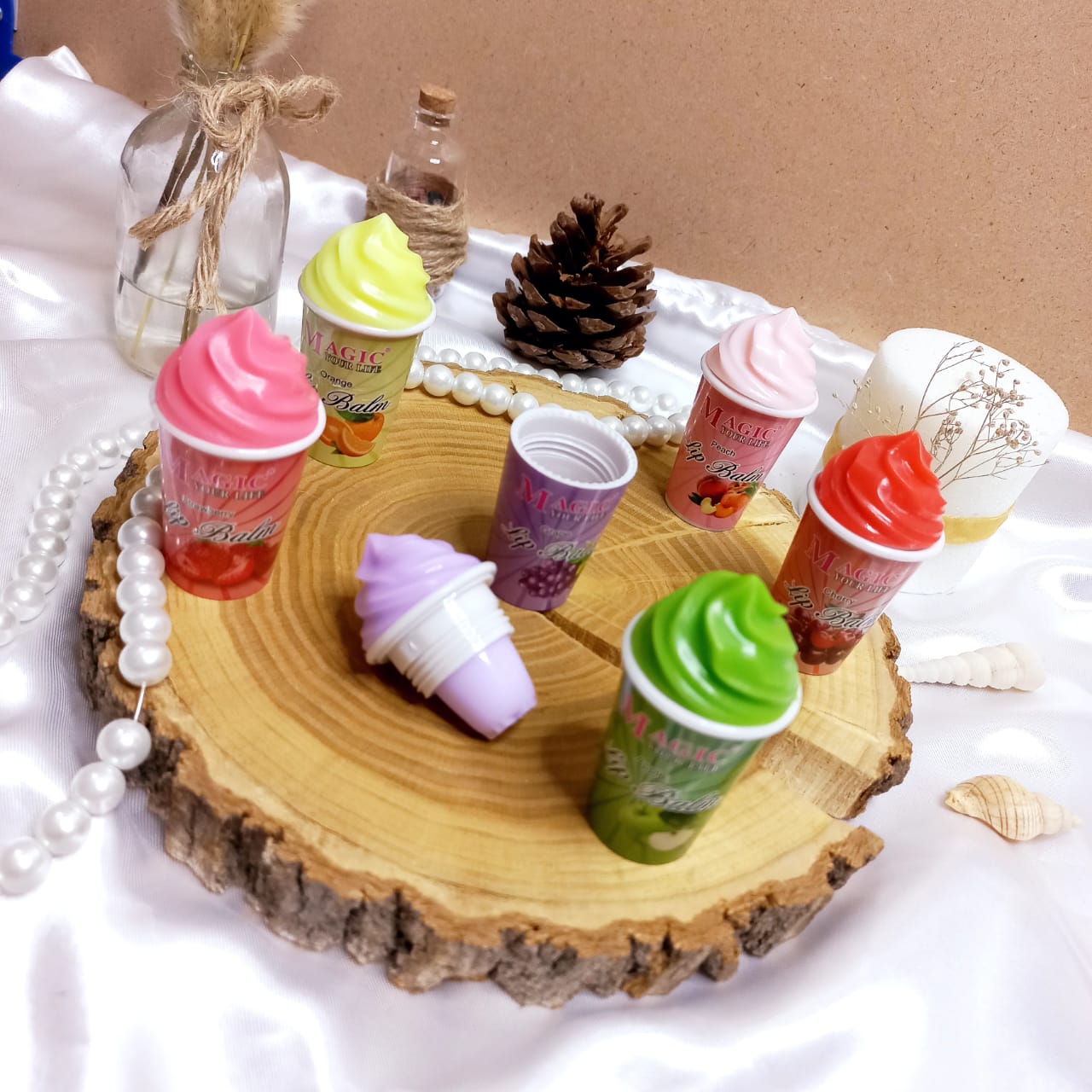 بالم لب طرح بستنی قیفی مجیک MAGIC