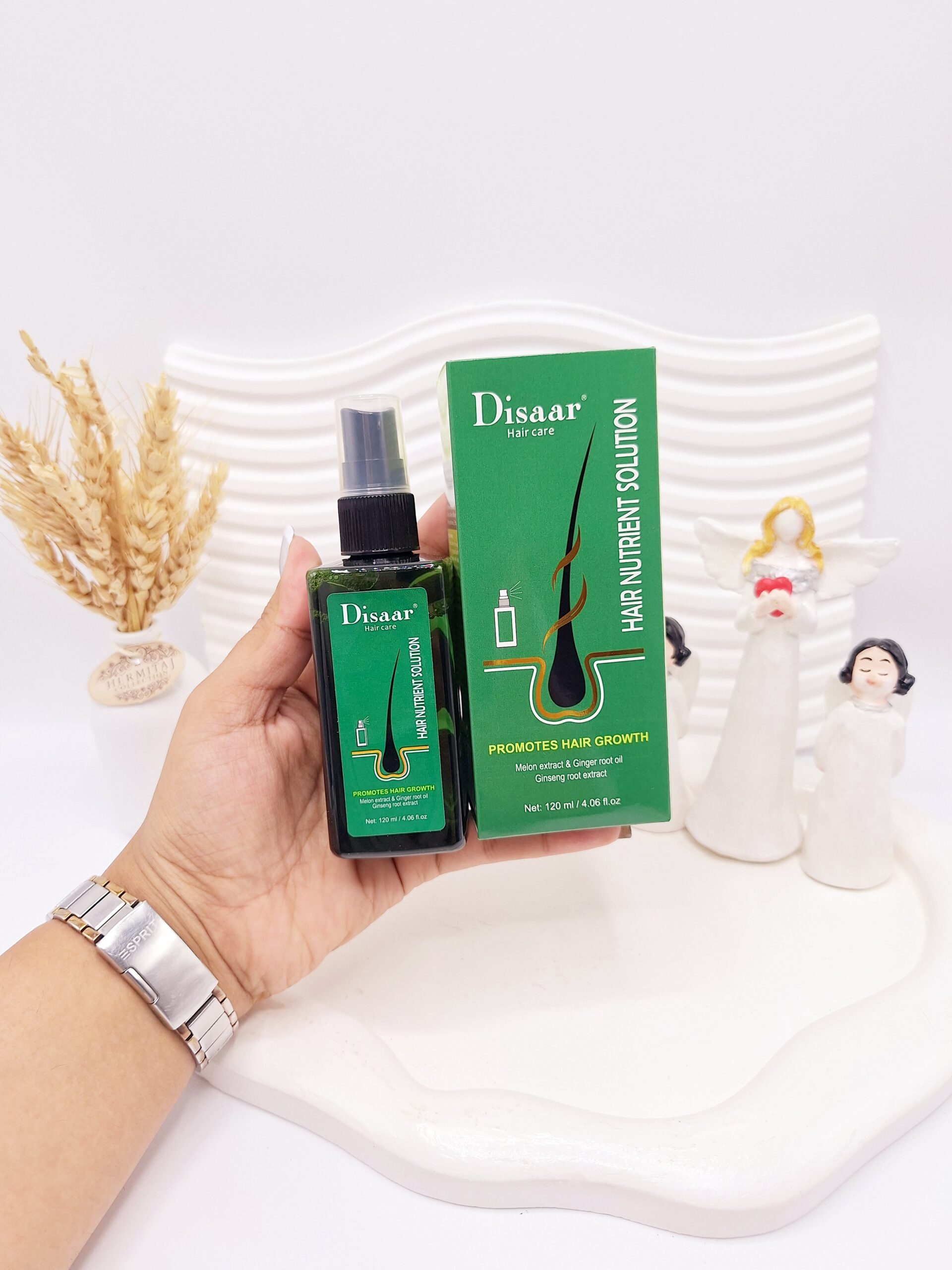 اسپری تقویت ریشه موهای آسیب دیده برند دیسار کد 8045