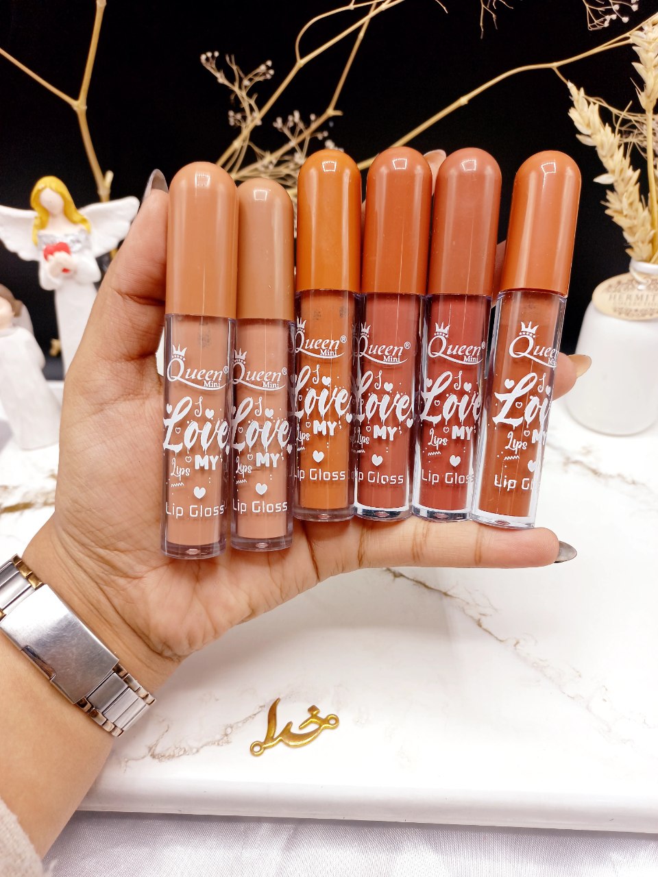 پک رژ مایع 6 عددی Mini QUEEN کد MQ3055