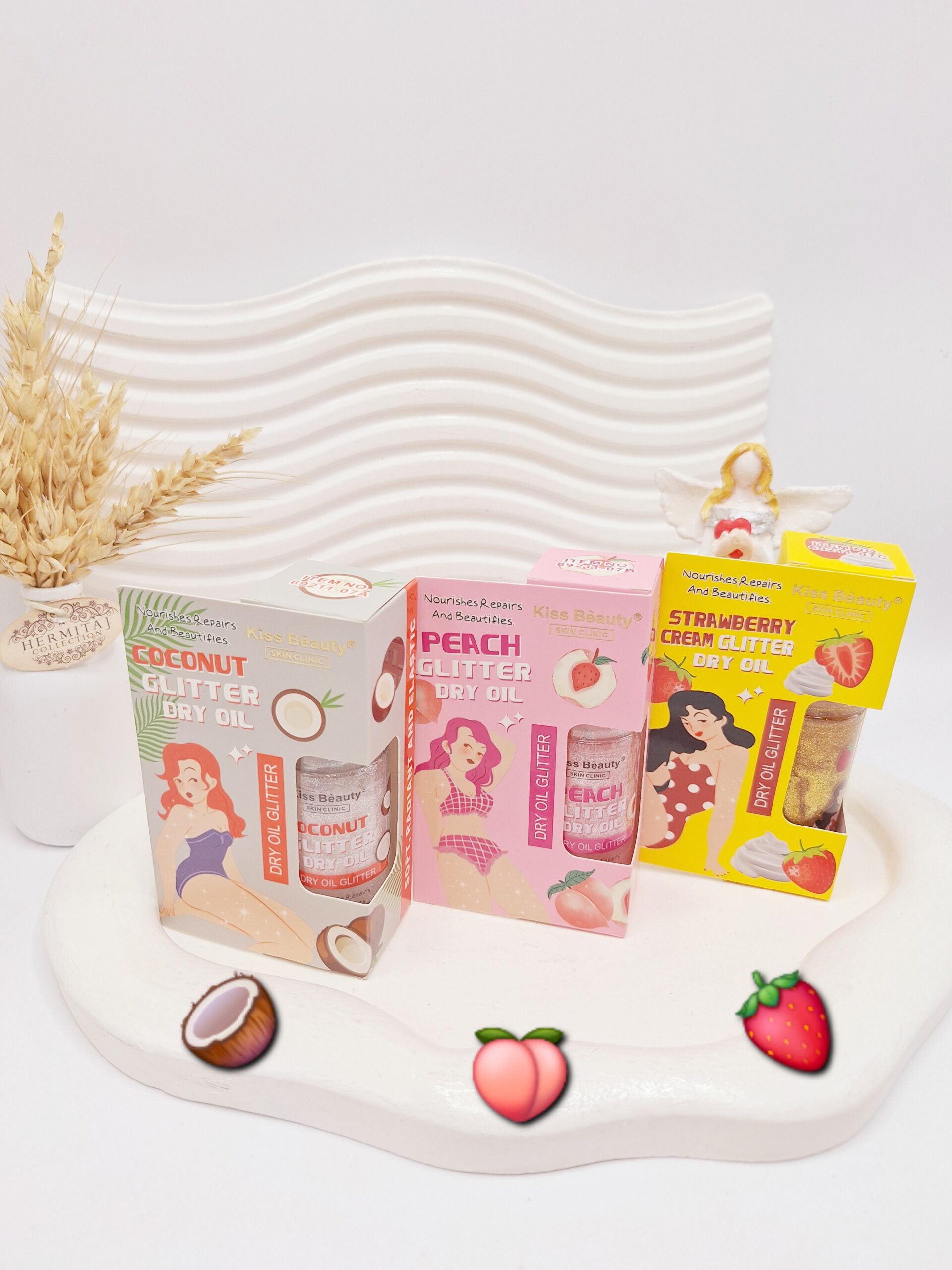 اسپری روغن و شاین بدن با ماندگاری بالا برند کیس بیوتی کد 69211