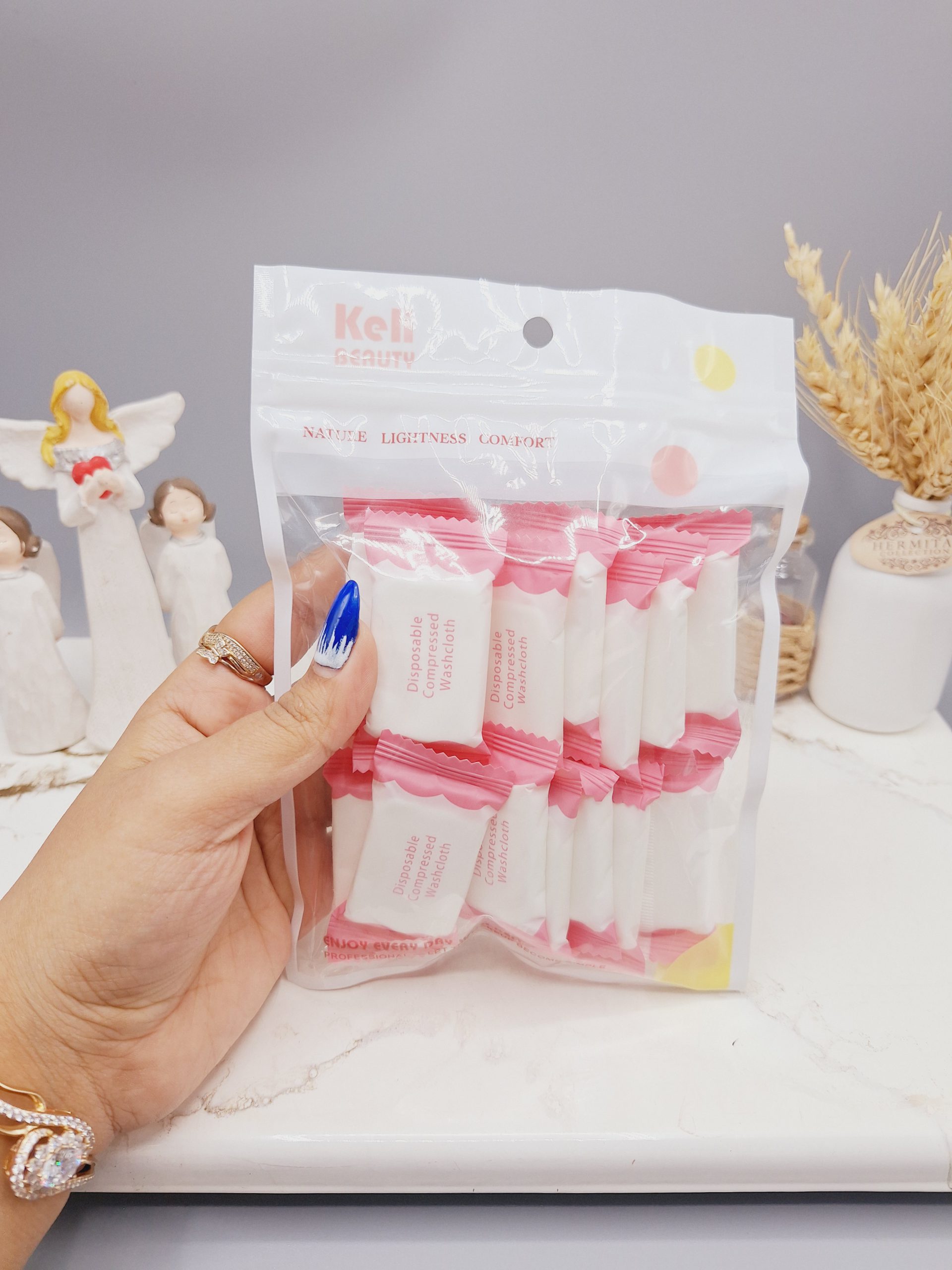 پک 15 عددی قرص فشرده حوله جادویی کد TM1002